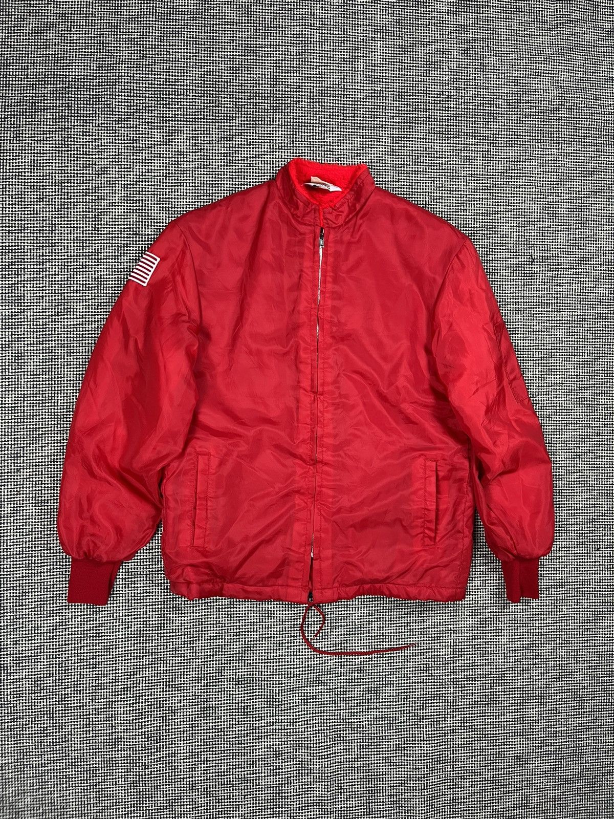 Vintage Great Lakes Jacket red Sherpa faux fur Pharrell style Size US L / EU 52-54 / 3 - 2 Thumbnail