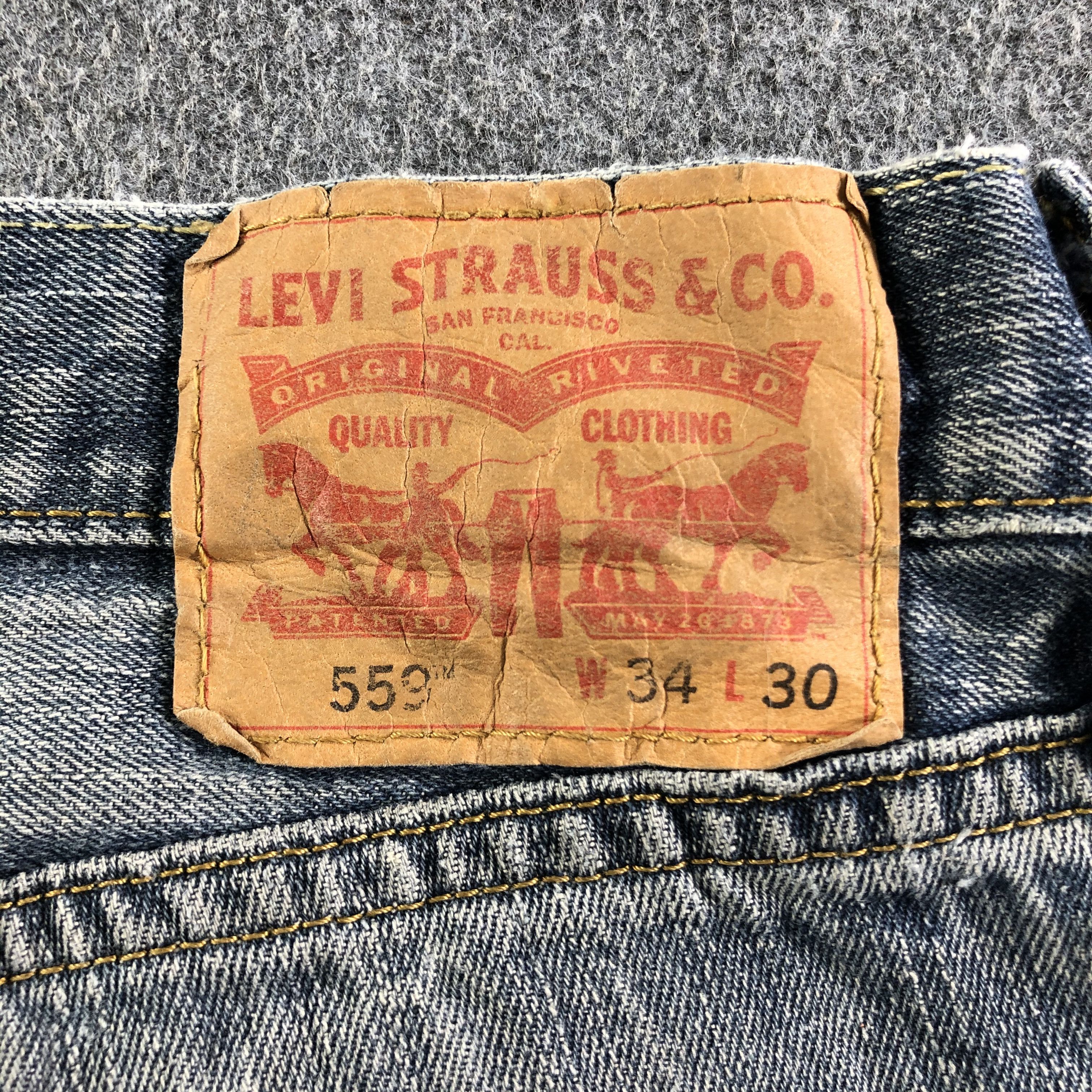 Levi's Vintage Levis 559 Jeans-J3274 Size US 35 - 5 Thumbnail