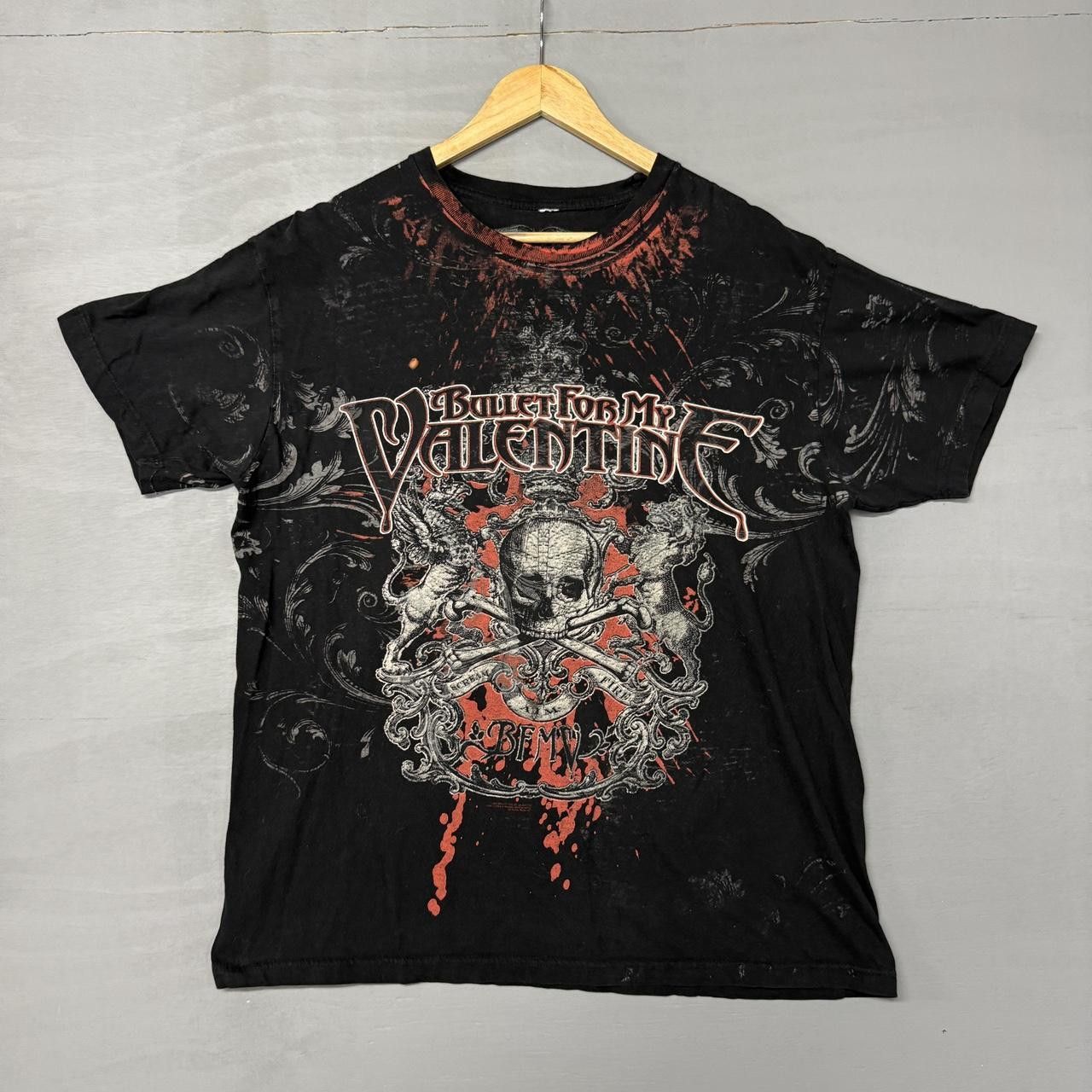 Affliction Bullet For My Valentine Affliction Band Black Tee Shirt XL Size US XL / EU 56 / 4 - 2 Thumbnail
