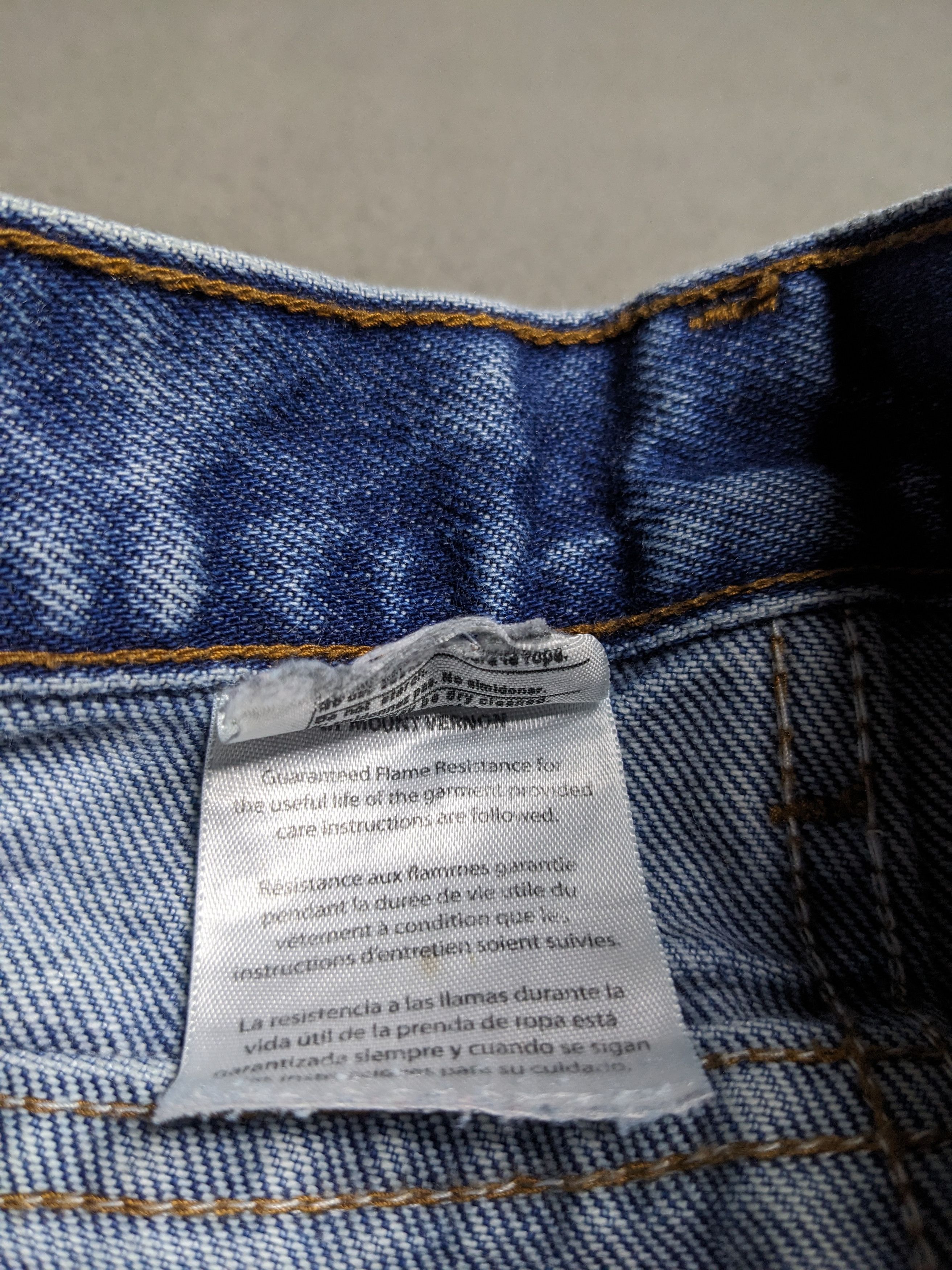 Carhartt Carhartt FR Flame Resistant Jeans Mens 34x31 Baggy Denim Size US 34 / EU 50 - 15 Thumbnail