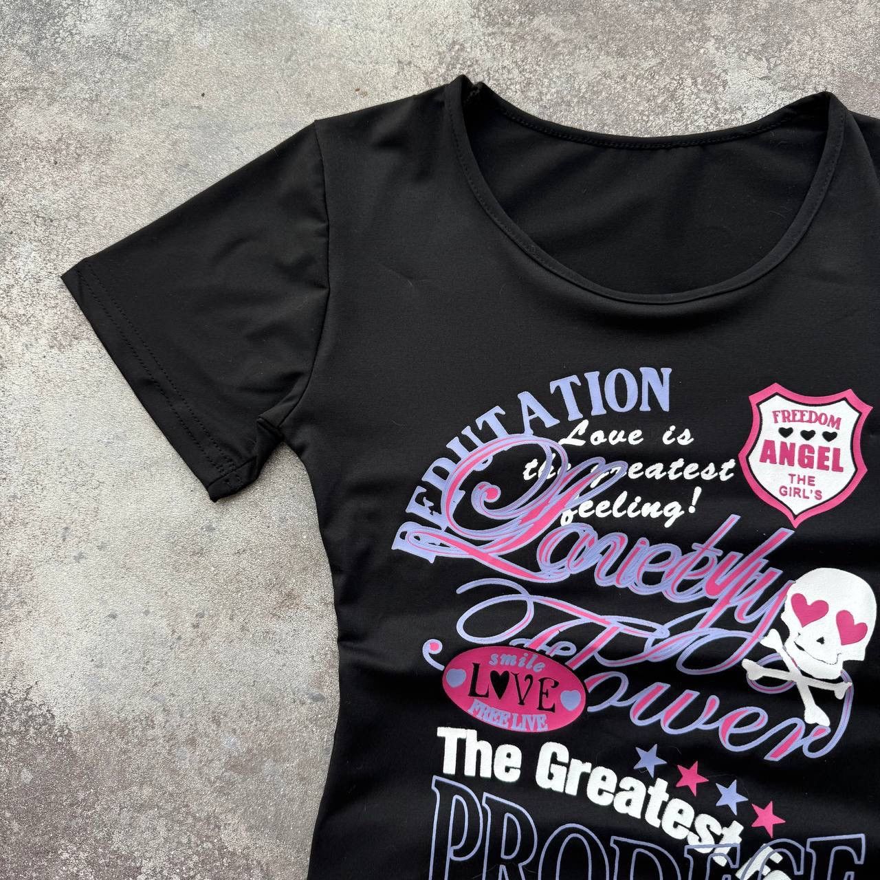 Japanese Brand × Vintage Super Y2K Emo Vibe Goth T-shirt Size M / US 6-8 / IT 42-44 - 3 Thumbnail