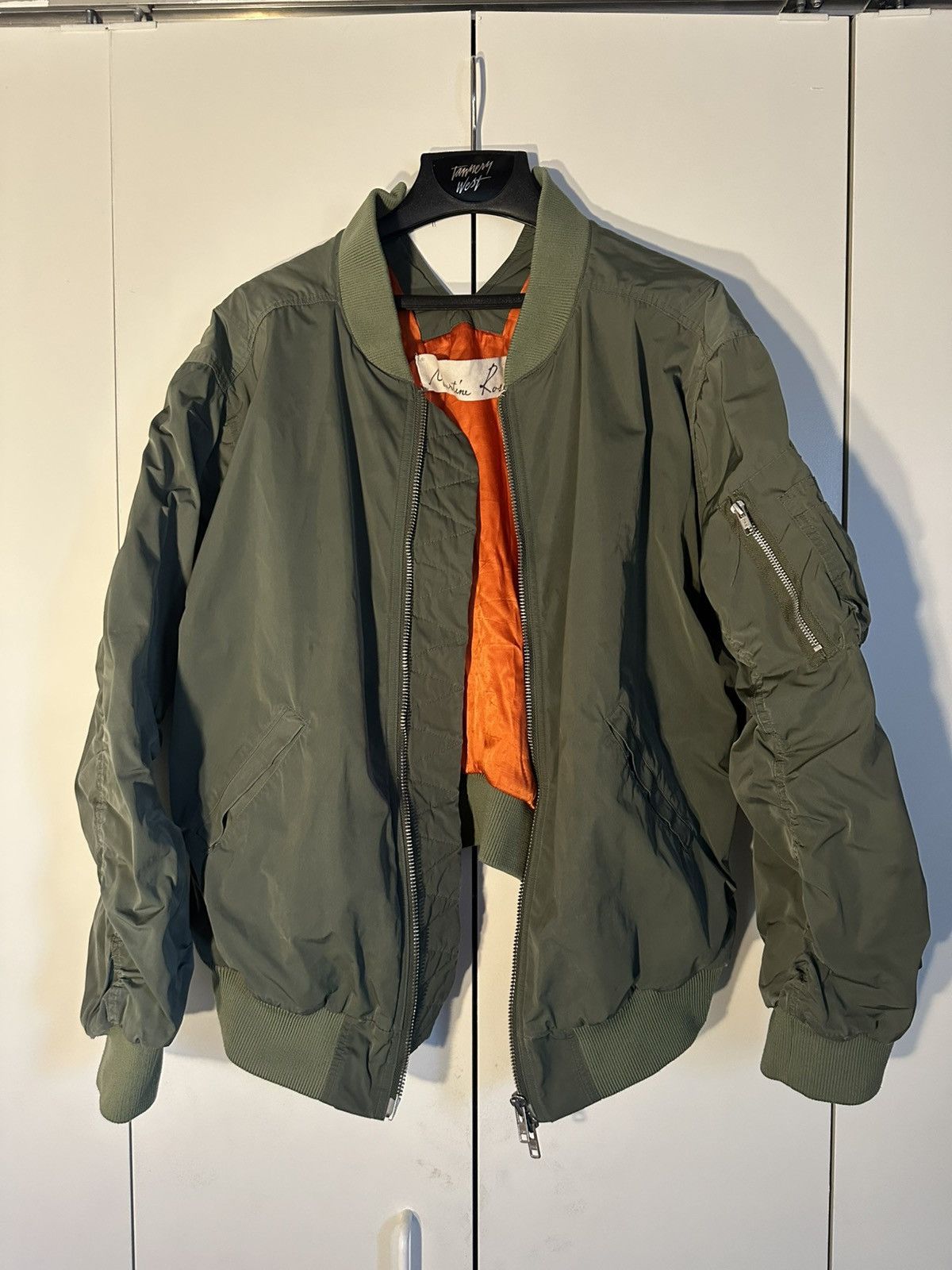 Martine Rose Asymmetrical Bomber Jacket Size US M / EU 48-50 / 2 - 1 Thumbnail