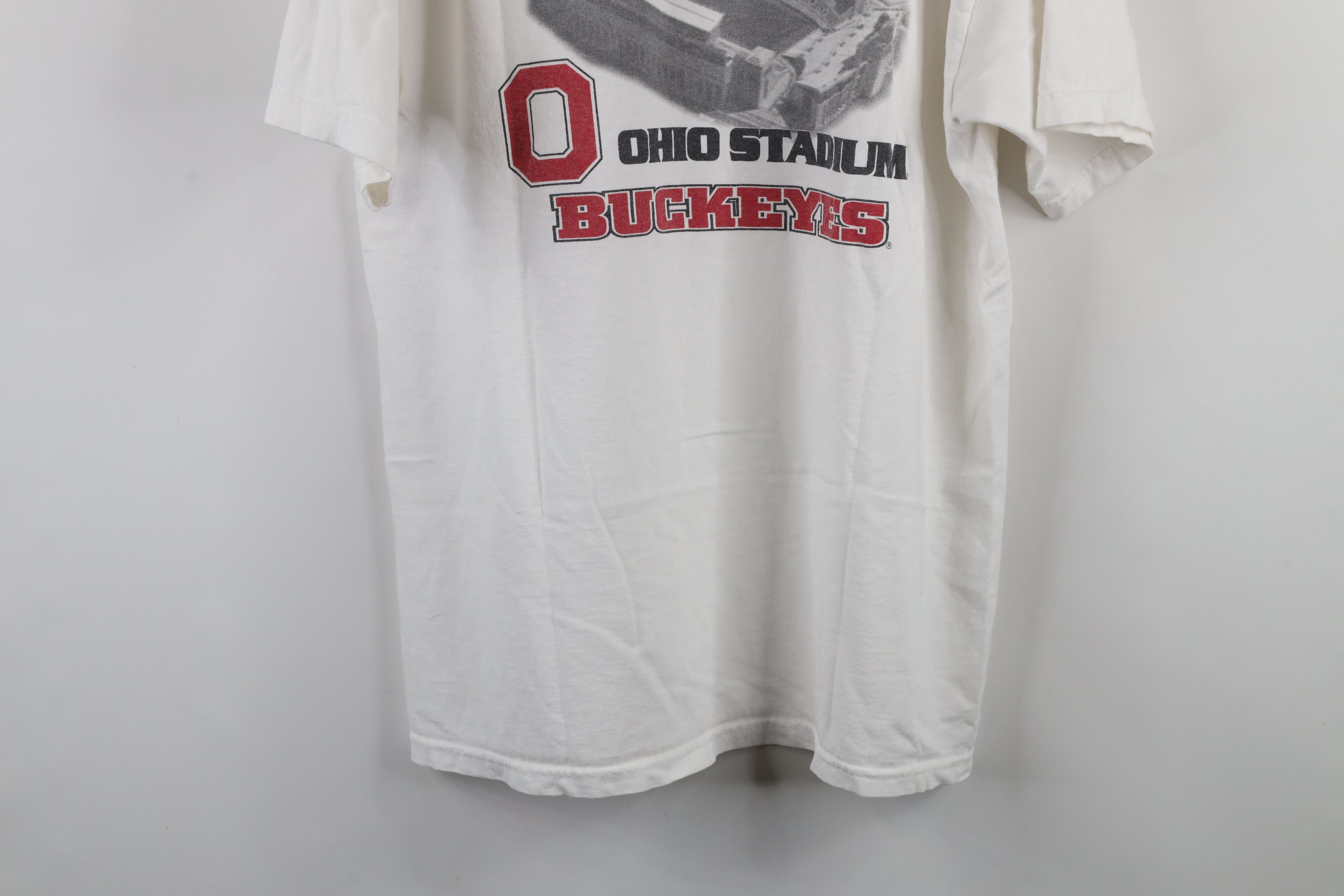 Vintage Vintage 90s Spell Ohio State University Football T-Shirt USA Size US L / EU 52-54 / 3 - 14 Thumbnail