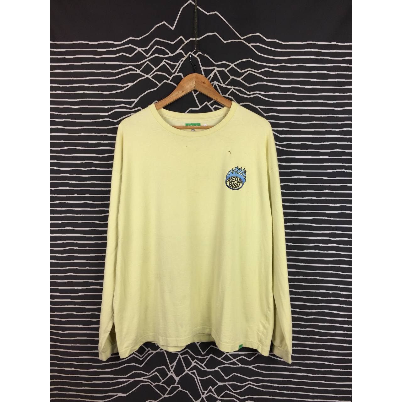 Japanese Brand × Vintage Refurbish Skateboards Club Los Angeles Flame Slave Tee Size US XL / EU 56 / 4 - 5 Thumbnail