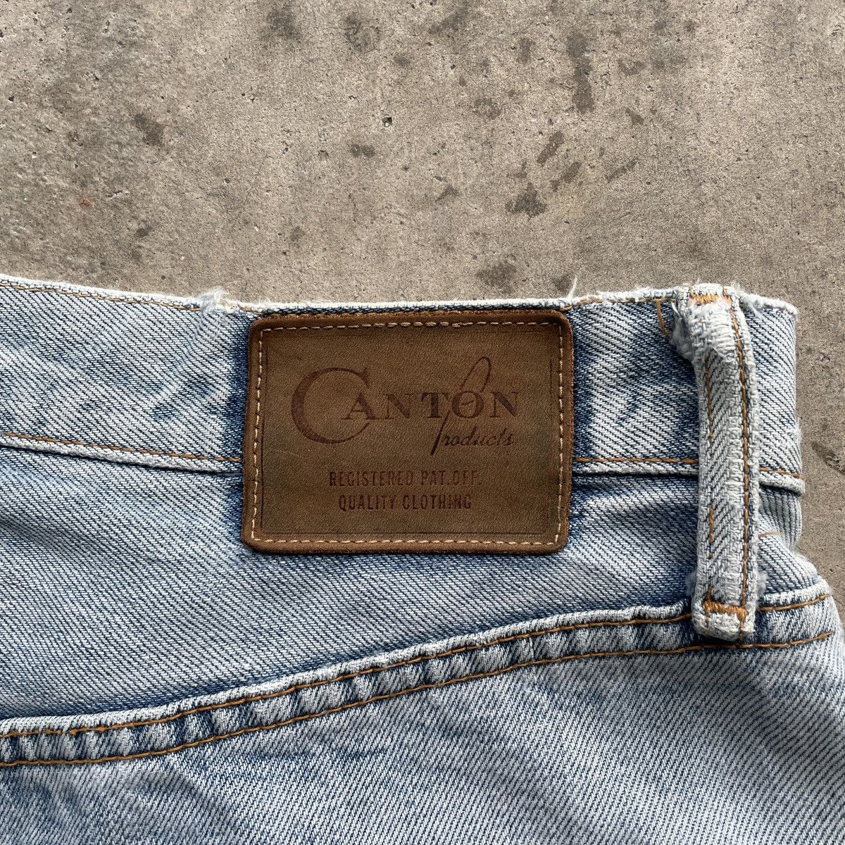 Japanese Brand × Jean × Vintage Vintage Japanese Distressed Light Wash Faded Jeans Pants Size US 32 / EU 48 - 11 Thumbnail