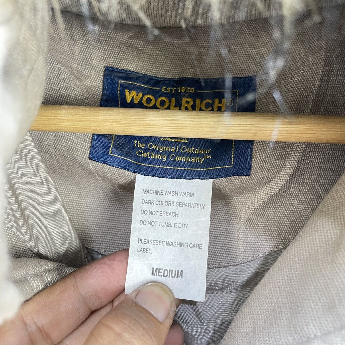Vintage × Woolrich Woolen Mills Awesome Woolrich Hooded Jacket Size US M / EU 48-50 / 2 - 6 Thumbnail
