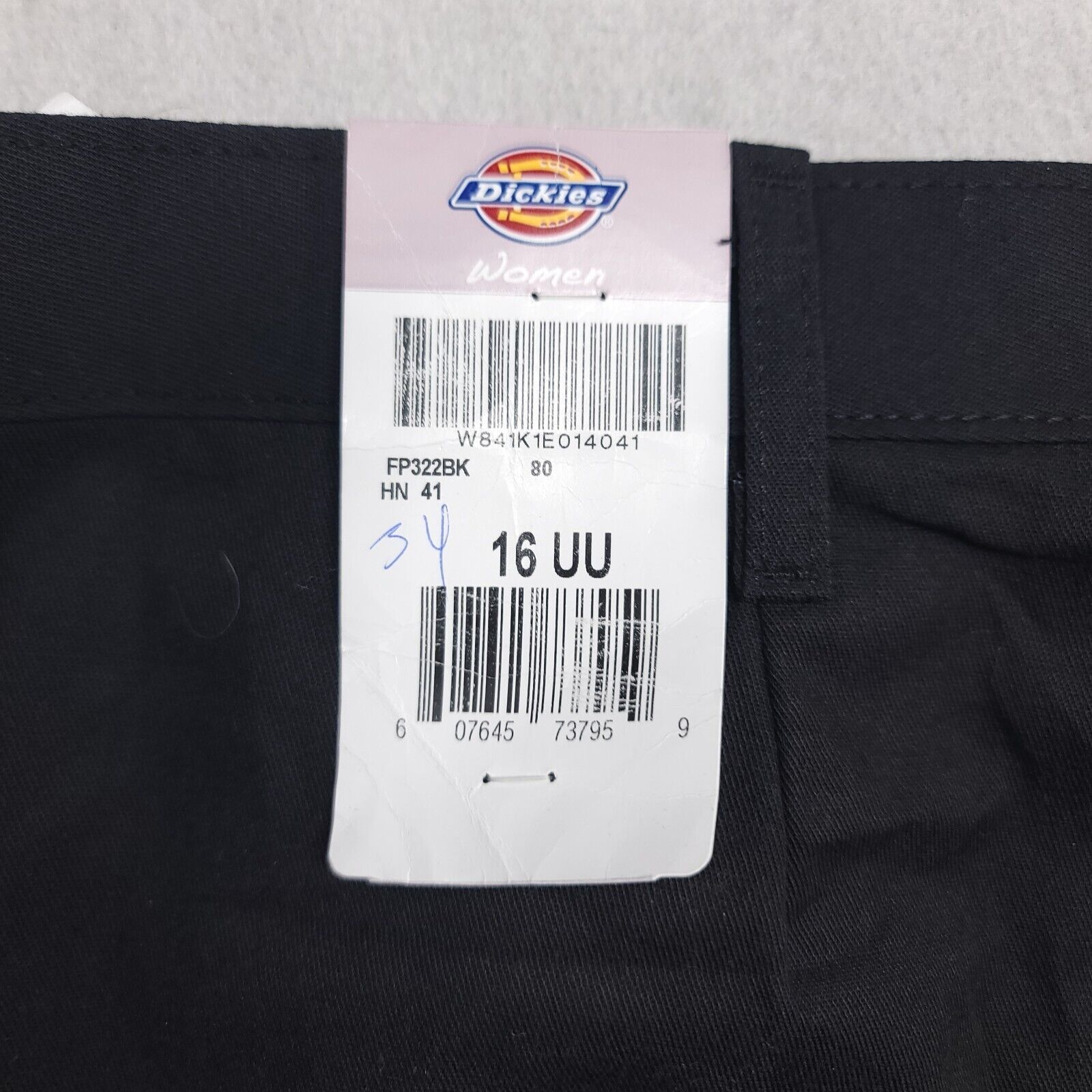Dickies Dickies Button Dark Wash Chino Pants Womens Size 16UU Black Size 38" / US 16 / IT 52 - 7 Thumbnail