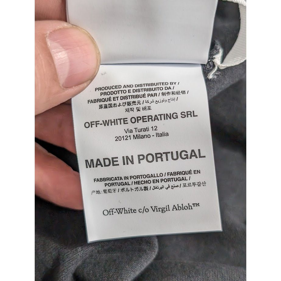 Off-White o1rshd1 Hand Off Tripack S/S Tee in Black/White Size US L / EU 52-54 / 3 - 20 Thumbnail