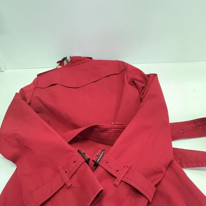 Burberry Burberry Burberry Casual Solid Double-Breasted Trench Coat Size US S / EU 44-46 / 1 - 5 Thumbnail