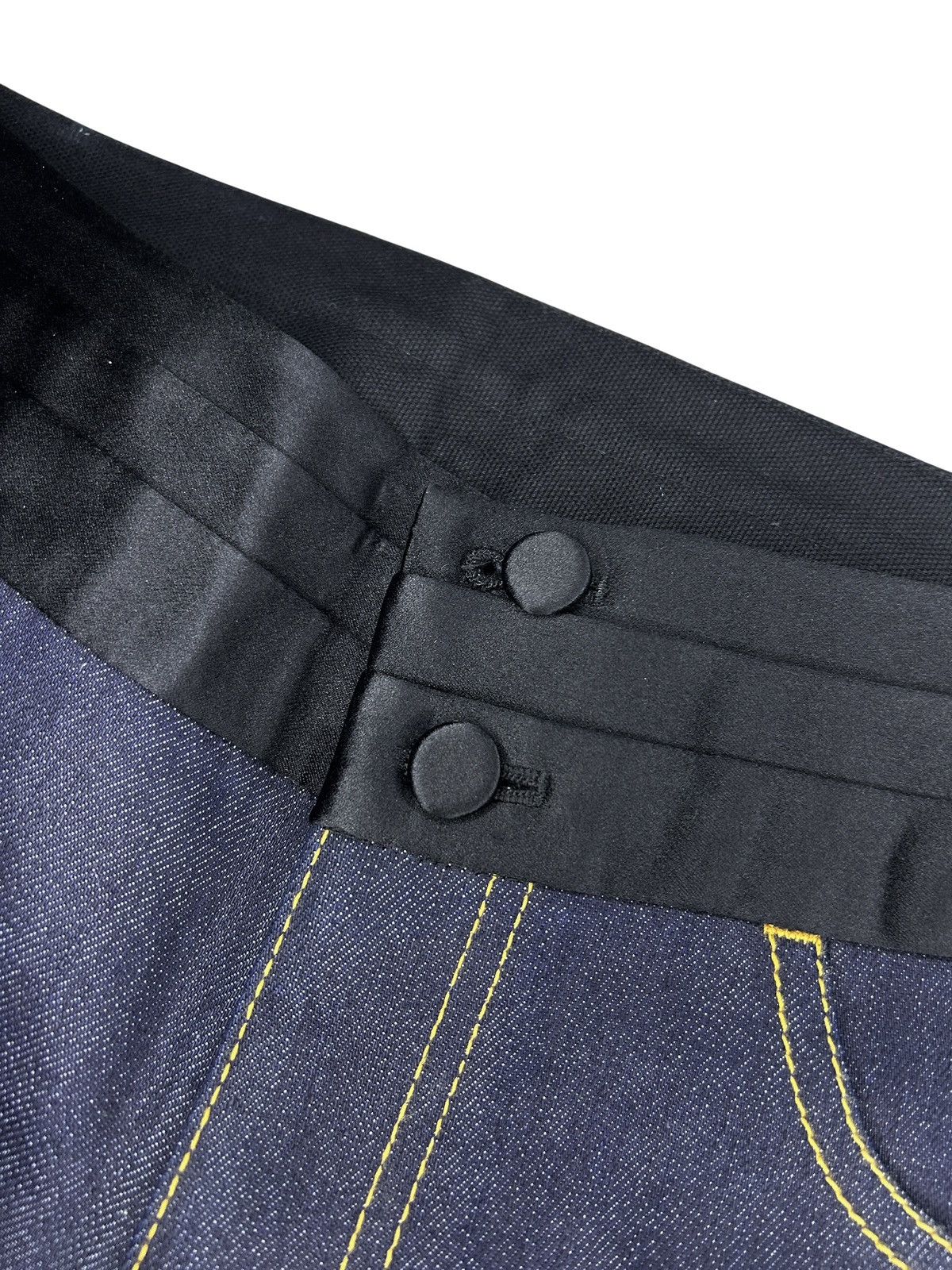 Junya Watanabe S/S 07 Cummerbund Denim Size 28" / US 6 / IT 42 - 6 Thumbnail