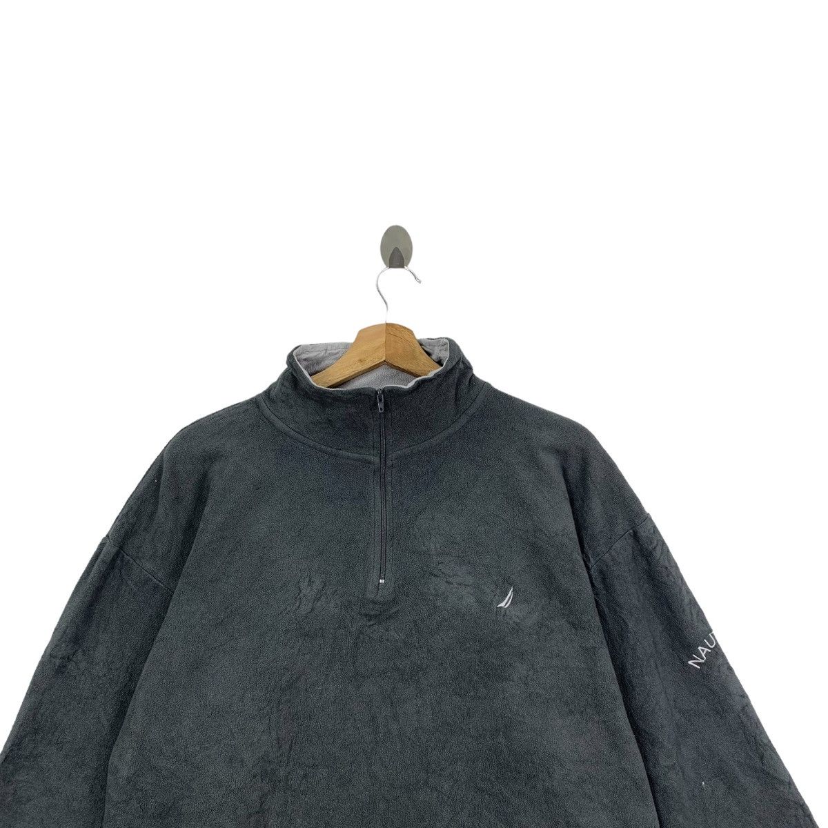 Nautica NAUTICA Sailing Gear Fleece Half Zipper Pullover Long Sleeve Size US XXL / EU 58 / 5 - 3 Thumbnail