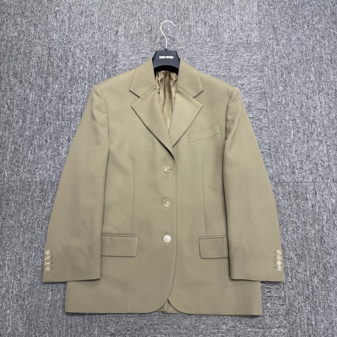 Acne Studios Acne Studios Beige Tailored Suit Jacket. Size US M / EU 48-50 / 2 - 1 Thumbnail