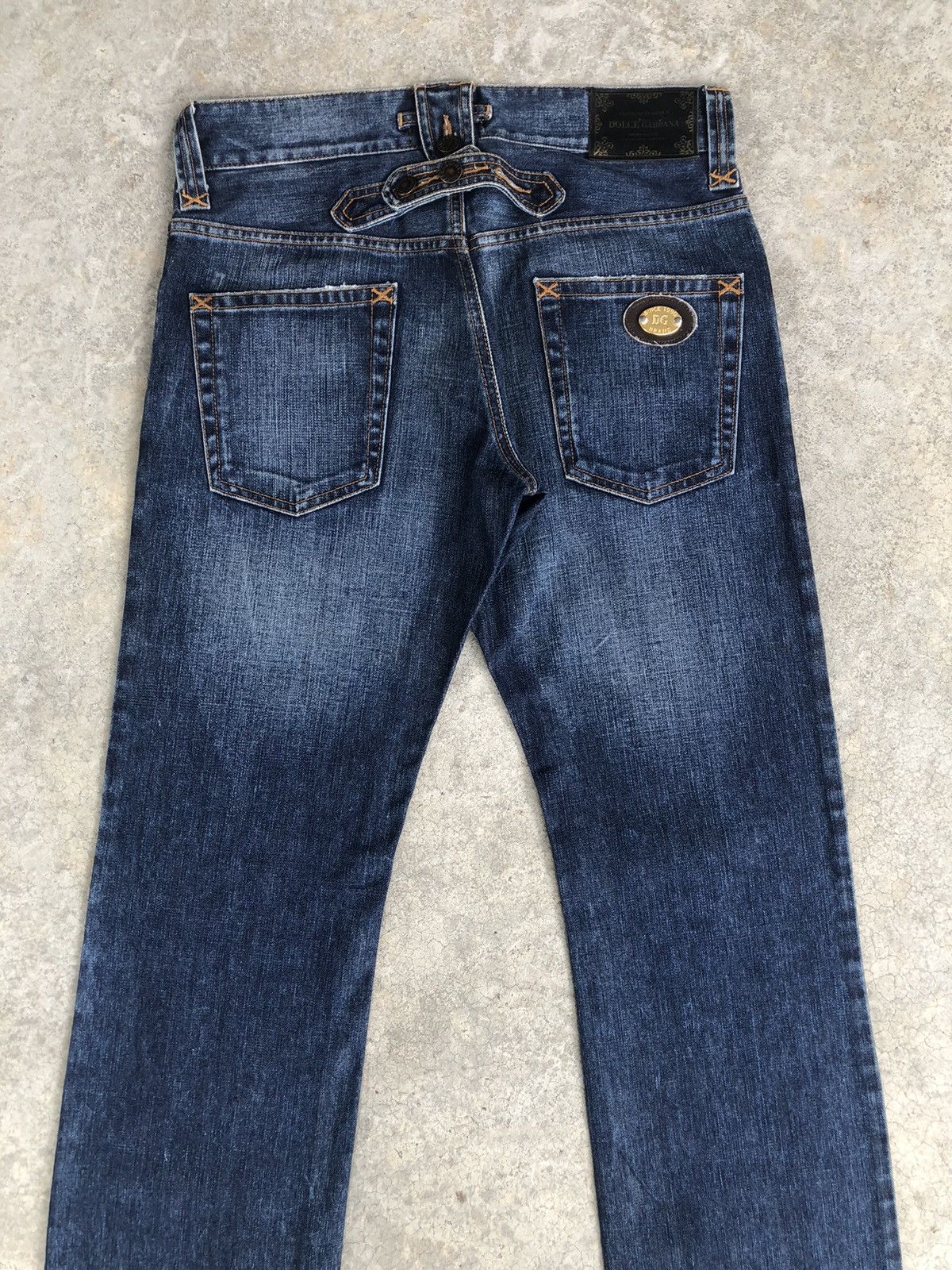 Dolce & Gabbana Rare Dolce & Gabbana Embroidered Distressed Jeans Size US 32 / EU 48 - 8 Thumbnail