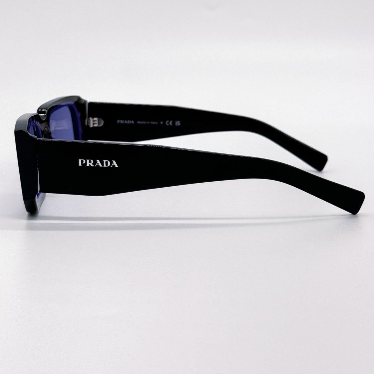 Prada NEW PRADA SPR 06Y 02Z01O SQUARE BLACK PR 06YZ SUNGLASSES Size ONE SIZE - 7 Thumbnail