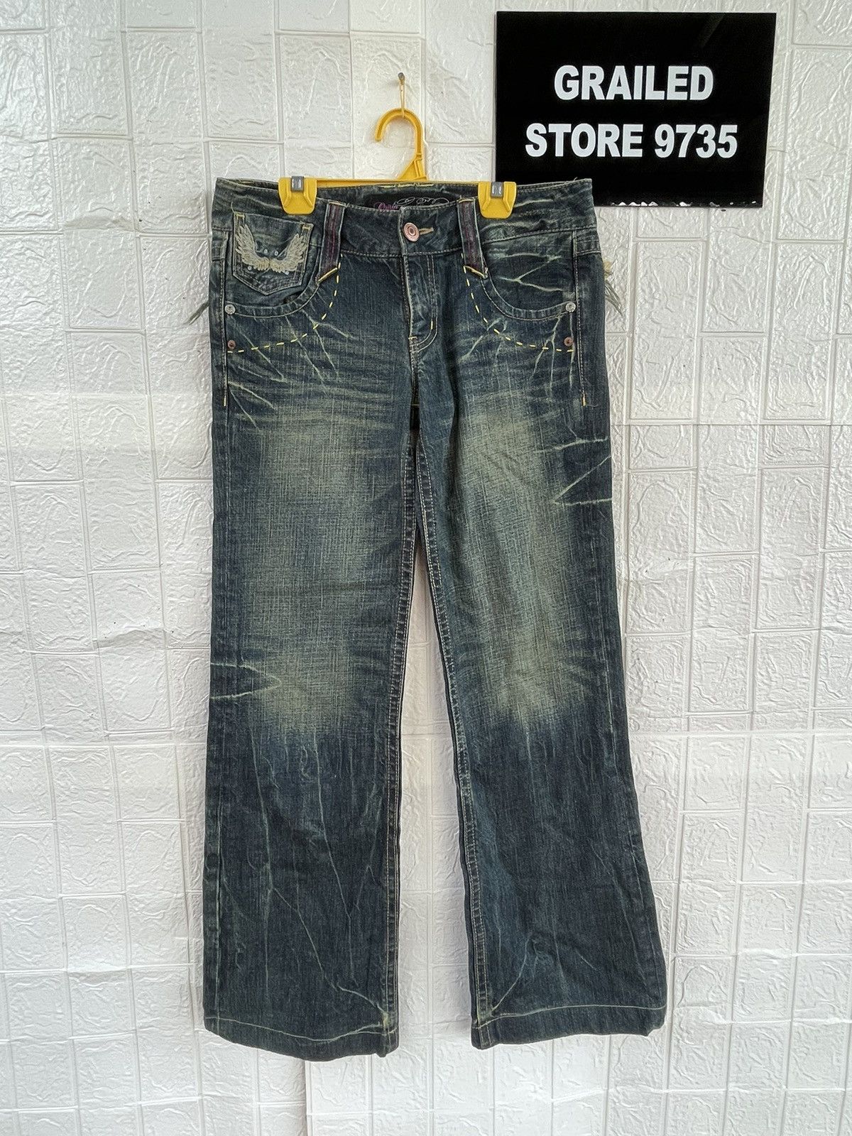 Other Vintage Japanese Bootcut Denim Jeans Size US 32 / EU 48 - 1 Thumbnail