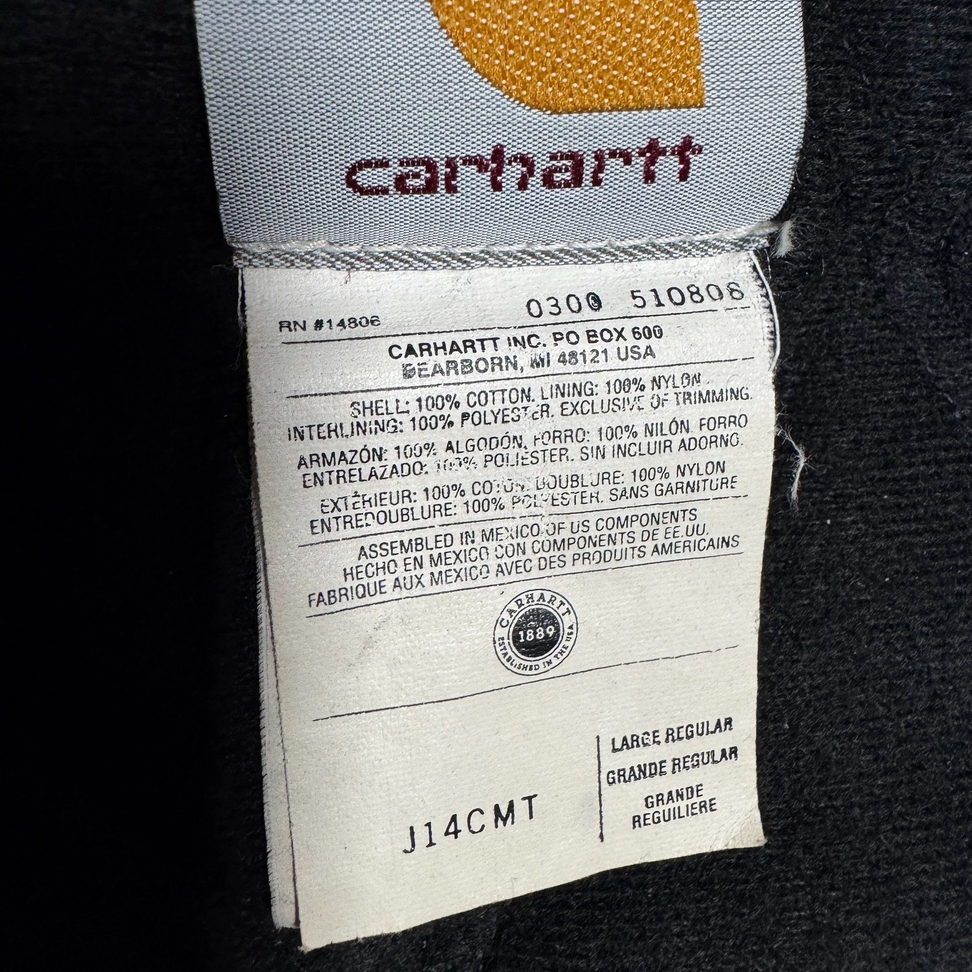 Carhartt Carhartt Main Line Santa Fe Jacket Size US L / EU 52-54 / 3 - 8 Thumbnail