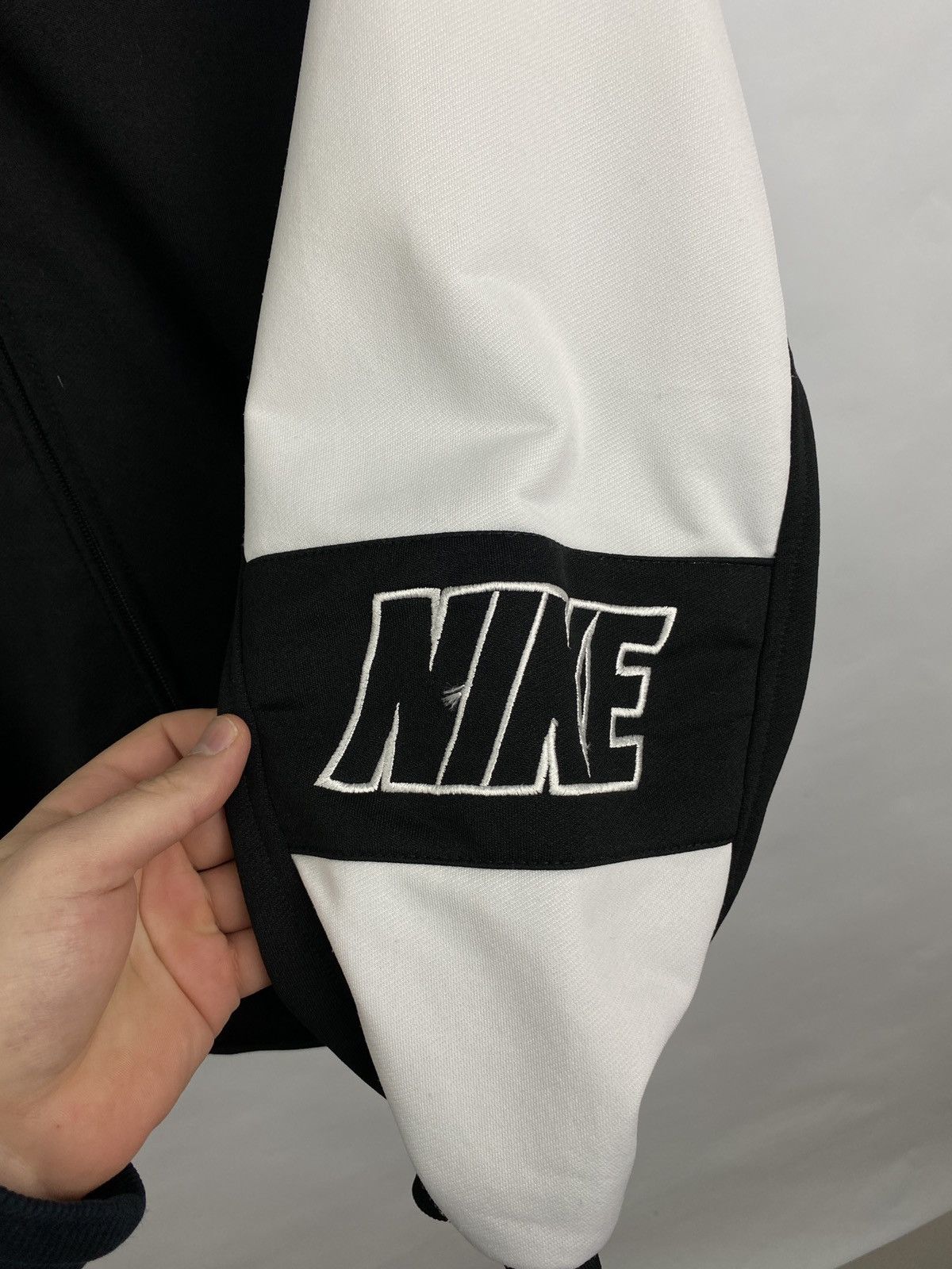 Nike 🇺🇸 Vintage 90s Nike Zip Hoodie Rare Retro Hype Y2K Size US S / EU 44-46 / 1 - 6 Thumbnail