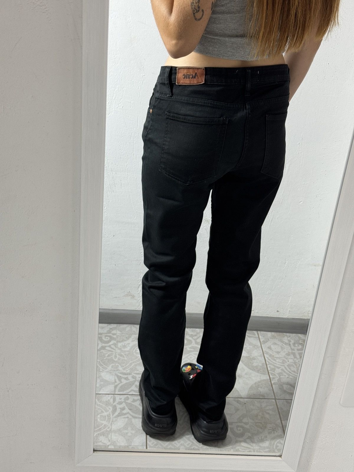 Acne Studios VINTAGE ACNE STUDIOS FLEX WET PANTS Size 31" - 3 Thumbnail