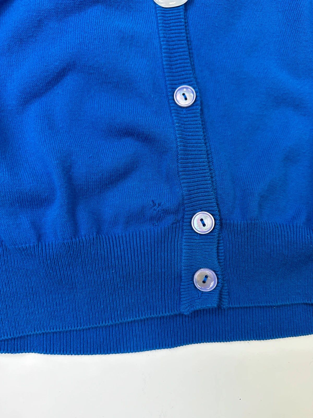 Maison Margiela Martin Margiela Line1 SS09 Electric Blue Cardigan Shoulder Size US M / EU 48-50 / 2 - 7 Thumbnail