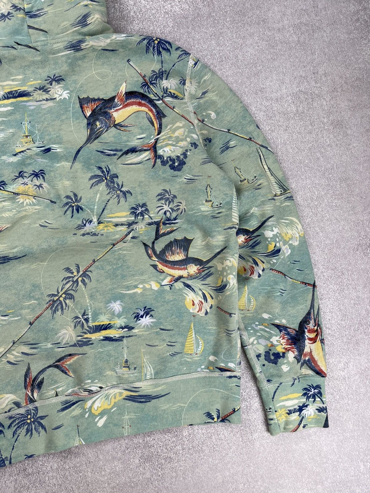 Polo Ralph Lauren Polo Ralph Lauren Hawaiian Marlin Hoodie Men’s Size M Size US M / EU 48-50 / 2 - 11 Thumbnail