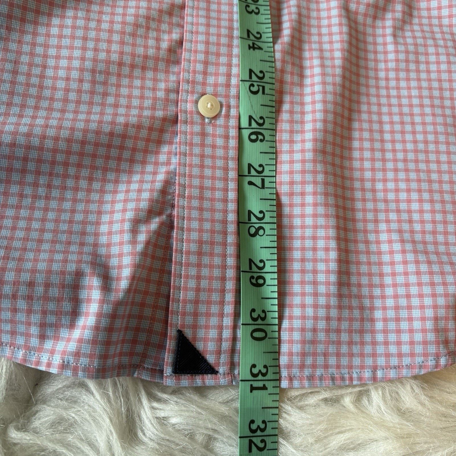 UNTUCKit UNTUCKit Performance Nylon Plaid Button Front Shirt Slim Fit Size US XXL / EU 58 / 5 - 7 Thumbnail