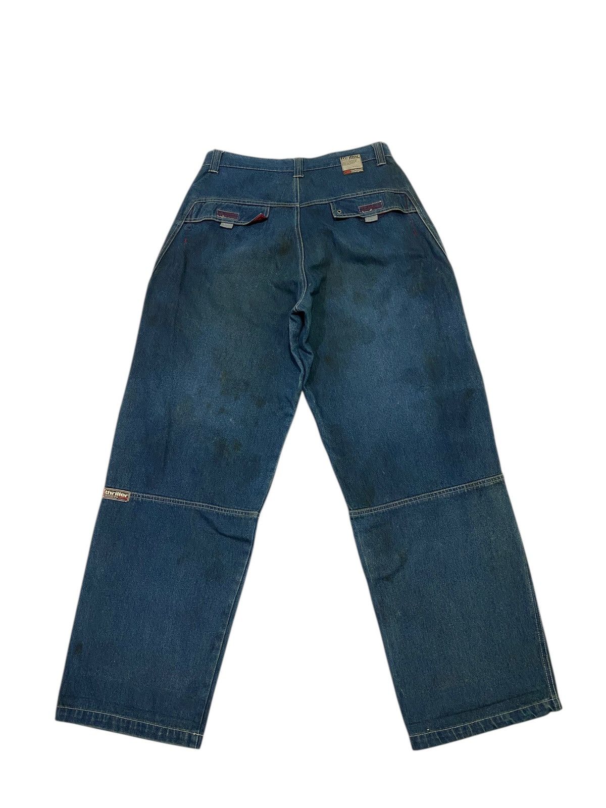 JNCO Thriller baggy jeans / hip hop rap Size US 33 - 4 Thumbnail