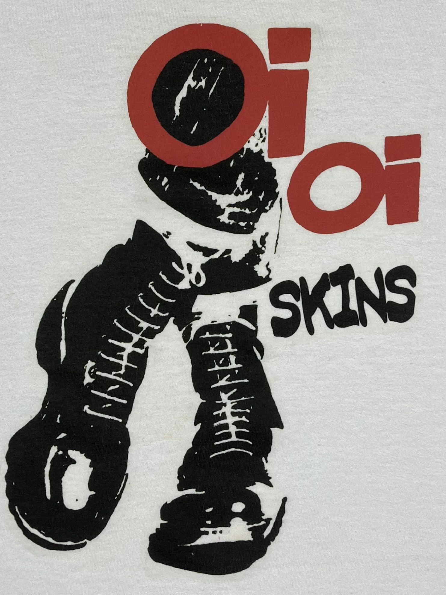 Band Tees Vintage OI OI Skins Rare Punk T Shirt 90’s Size US M / EU 48-50 / 2 - 6 Thumbnail