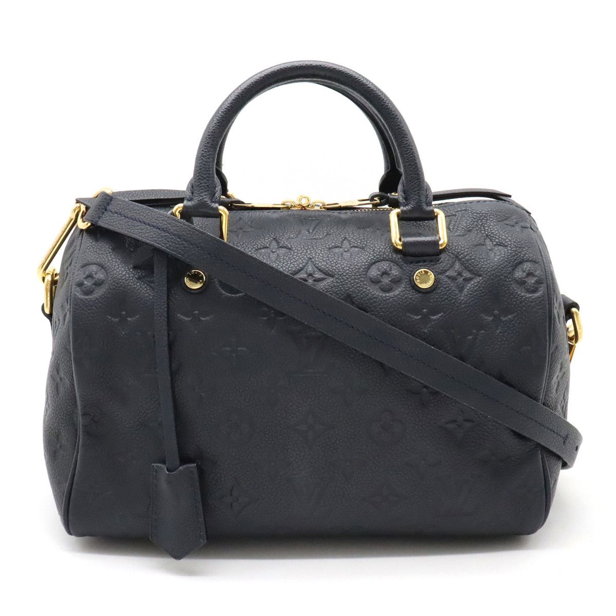 Louis Vuitton Implant Speedy Bandouliere 25 Shoulder Anfini Navy