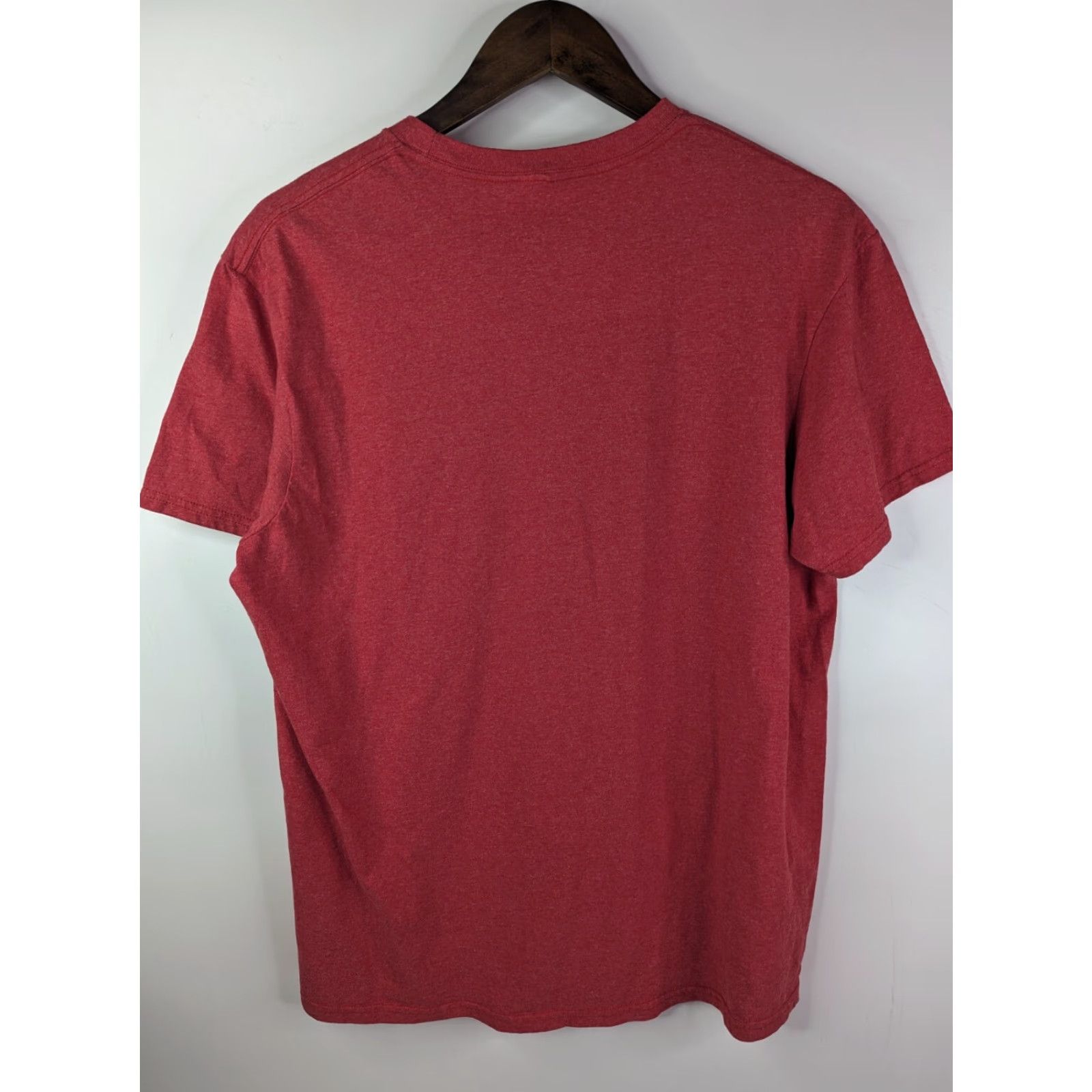 Vintage VINTAGE Well Worn Red Americana Flag Short Sleeve T-Shirt Mens Size Large Size US L / EU 52-54 / 3 - 3 Thumbnail