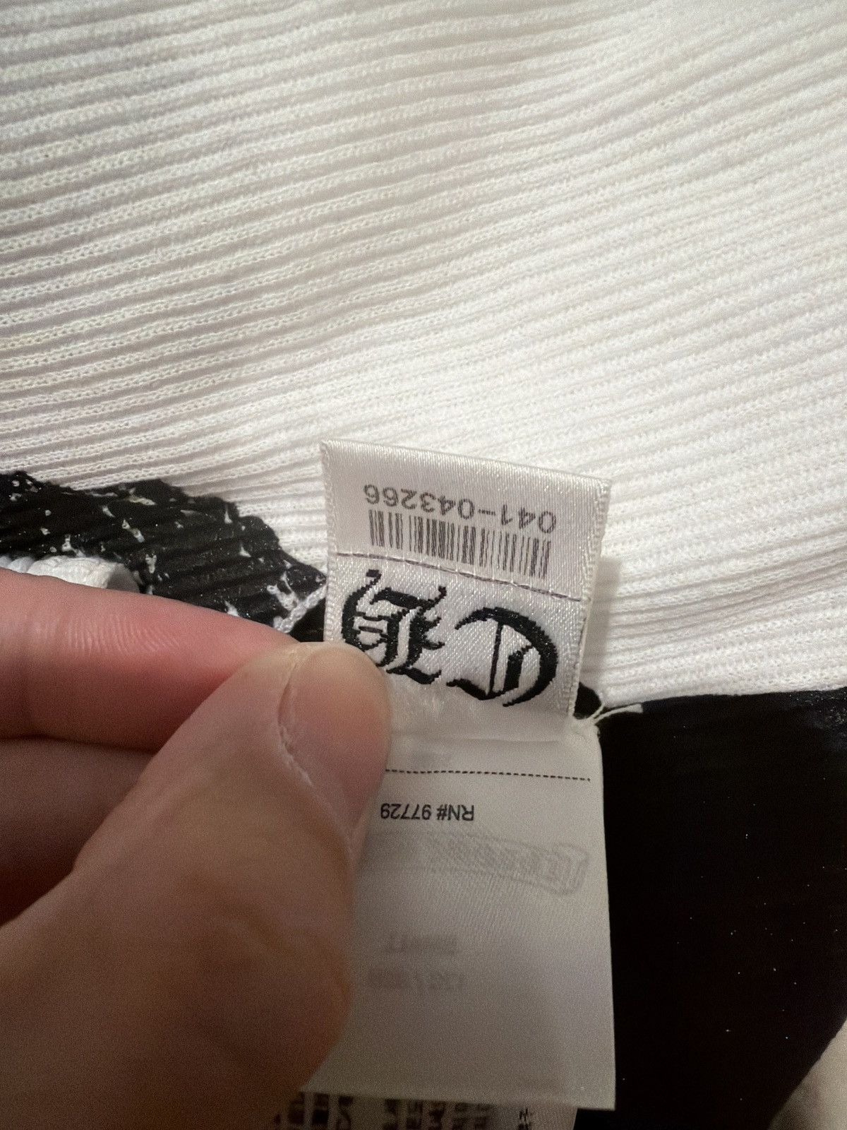 Chrome Hearts Chrome Hearts Richard Stark Middle Finger Tank Top White Size S / US 4 / IT 40 - 8 Thumbnail