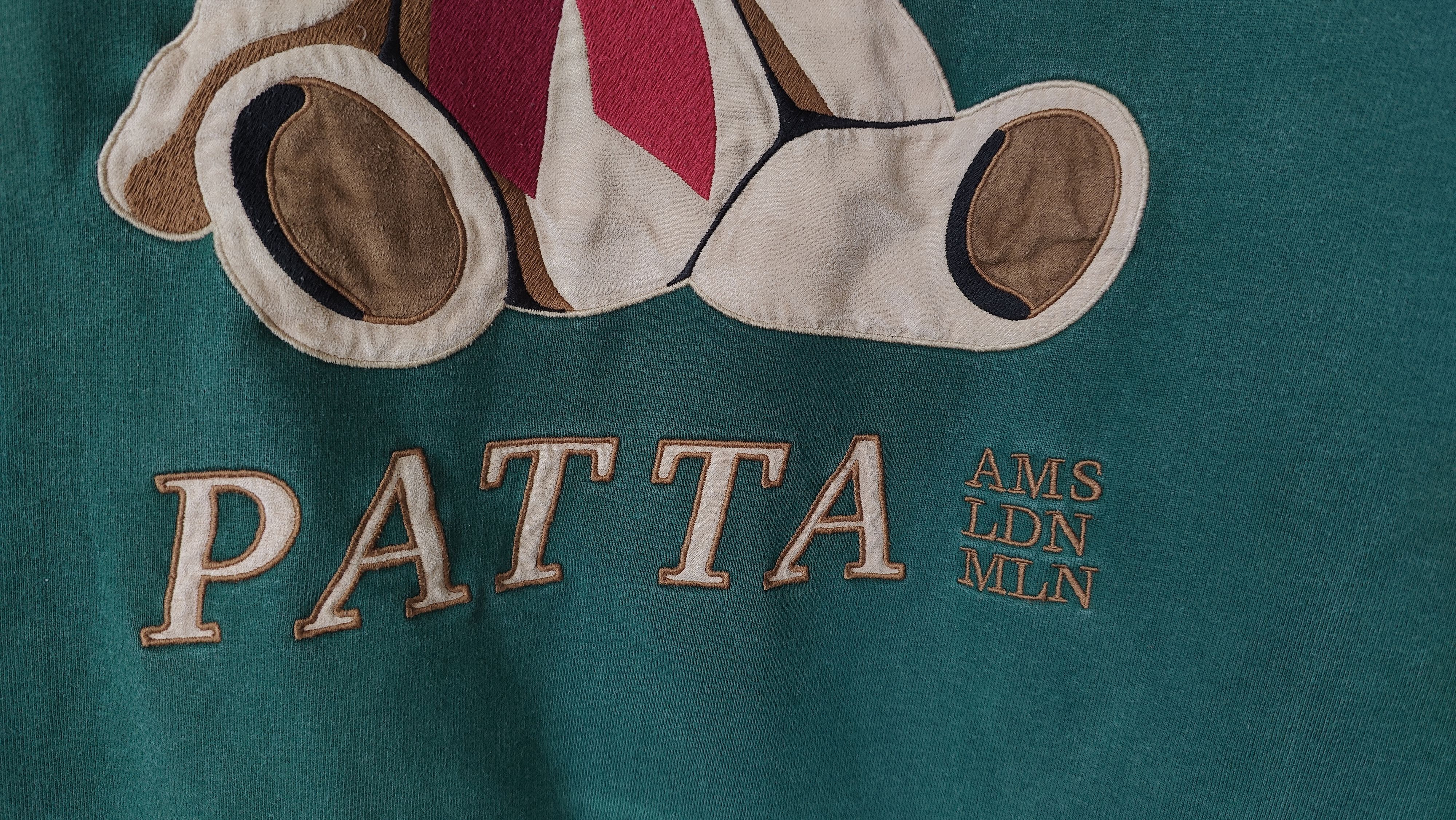 Patta Patta Teddy Bear Sweatshirt Hoodie Size US L / EU 52-54 / 3 - 6 Thumbnail