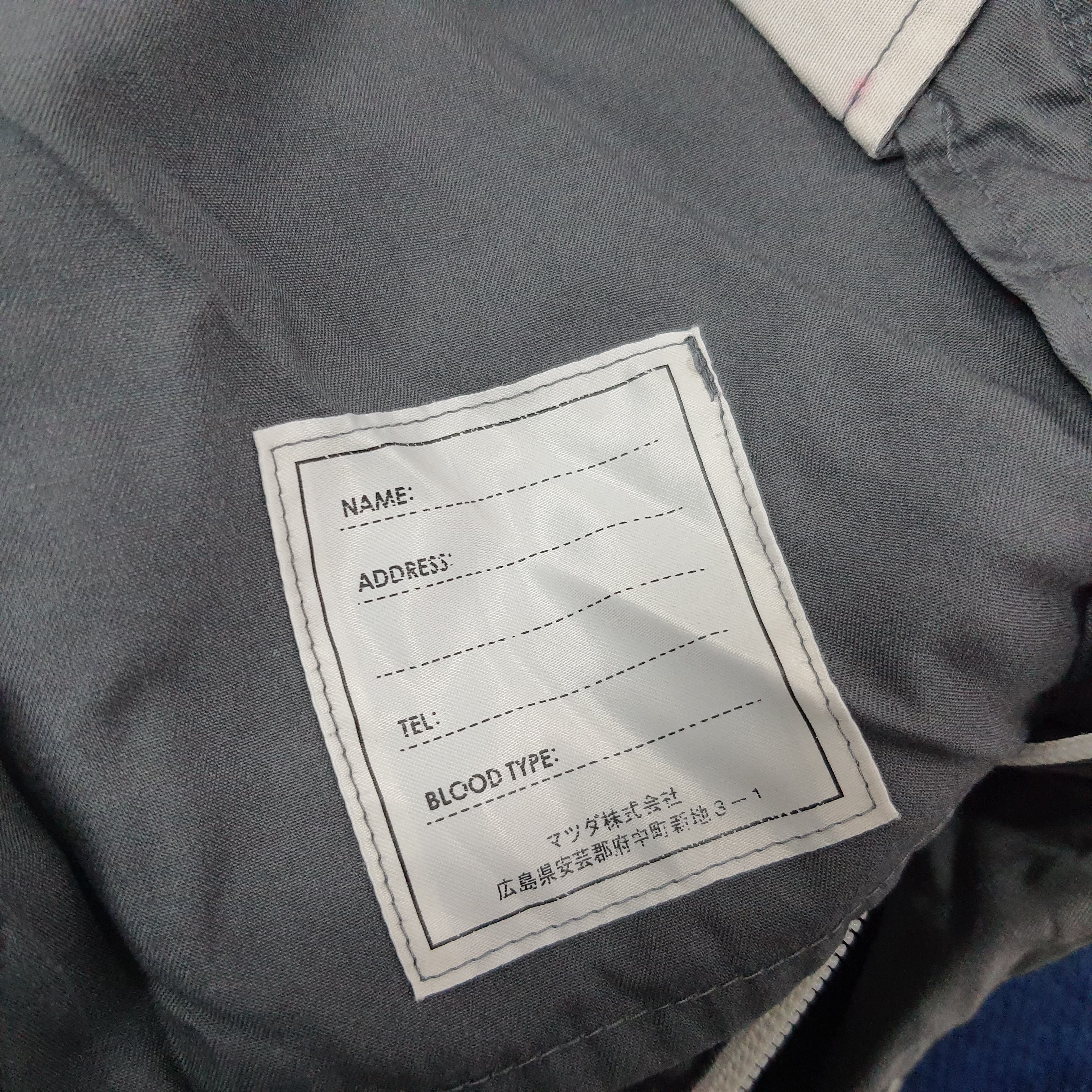 Other Vintage Mazda Japan Motorsports Workwear Coverall C240N6 Size US XL / EU 56 / 4 - 8 Thumbnail