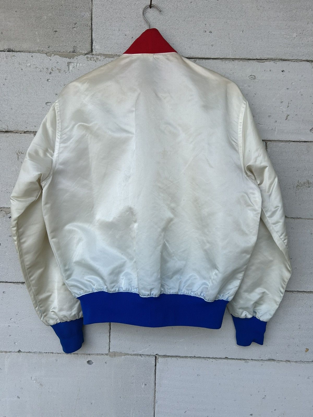 Starter 80’s STARTER Olympic USA Team Nylon Stadium Varsity Jacket Size US L / EU 52-54 / 3 - 11 Thumbnail