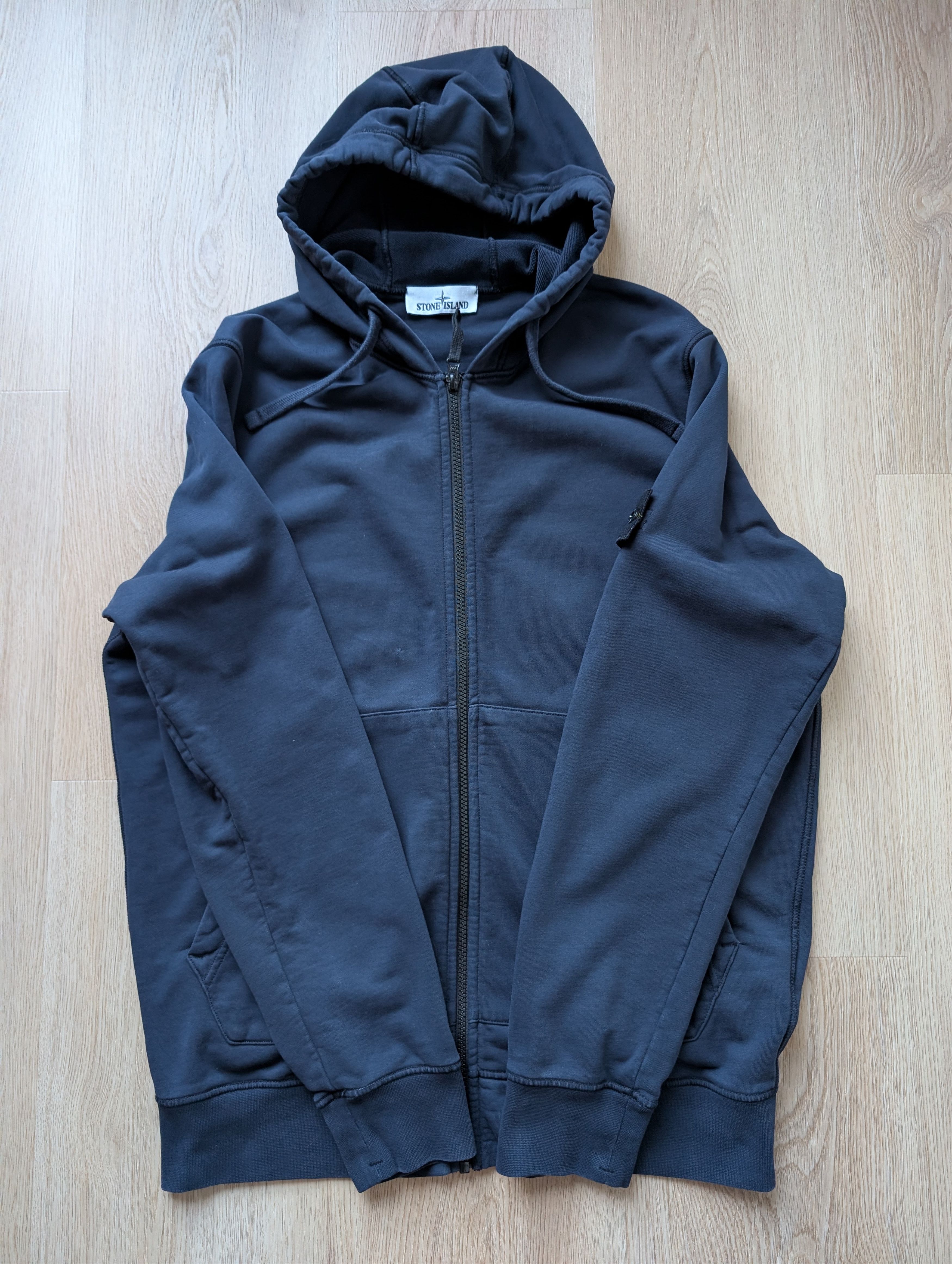 Stone Island Authentic Stone Island Full Zip Hoodie Size US XL / EU 56 / 4 - 13 Thumbnail