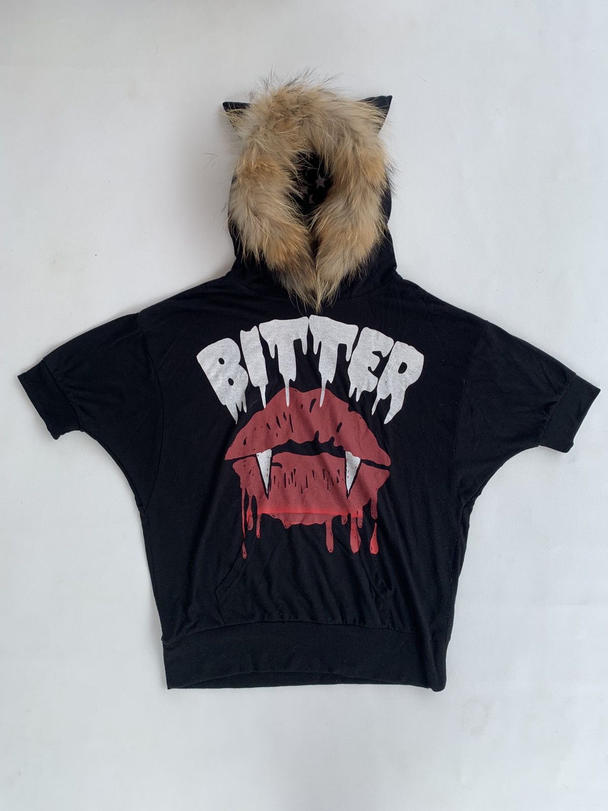 If Six Was Nine Galyge Bitter Kiss Sick Black Hoodie Size L / US 10 / IT 46 - 1 Thumbnail