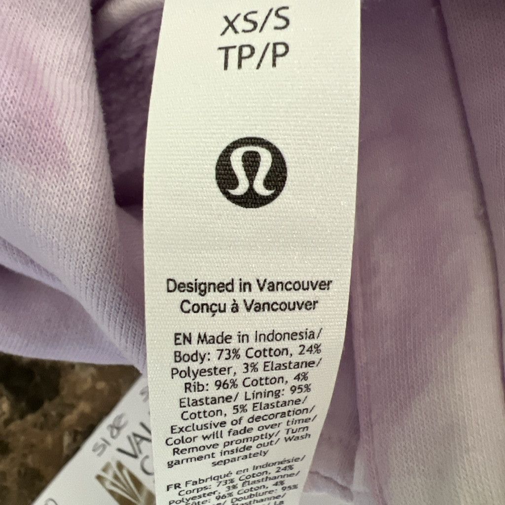 Lululemon LULULEMON SCUBA OVERSIZED HALF ZIP HOODIE DYE LAVENDER XS/S Size XS / US 0-2 / IT 36-38 - 8 Thumbnail