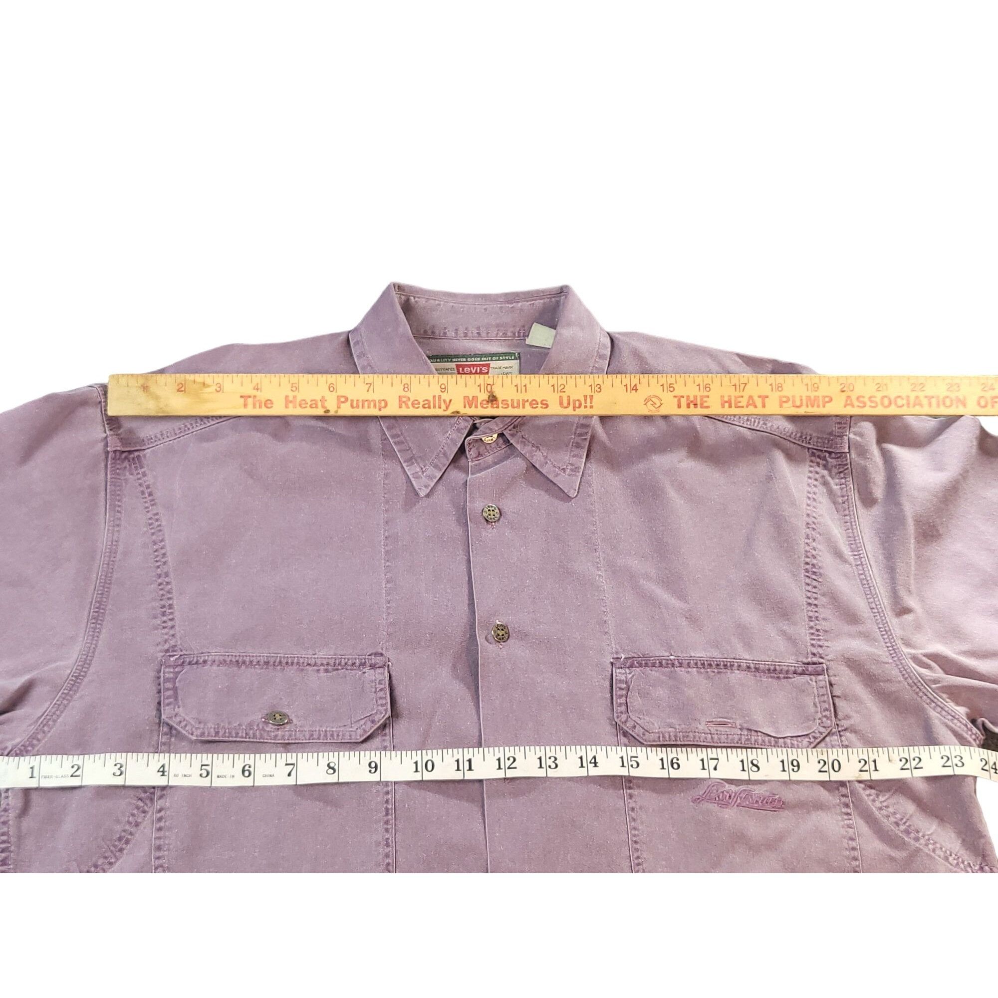 Levi's Vintage Levi's Modern Authentics Button Up Shirt Men Sz M Pu Size US M / EU 48-50 / 2 - 5 Thumbnail
