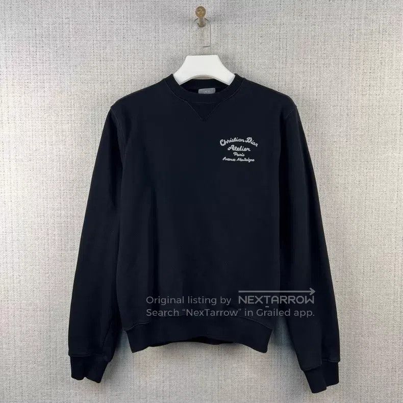 Dior Dior FW22 Solid Colour Logo Letter Embroidery Round-neck P Size US S / EU 44-46 / 1 - 1 Thumbnail