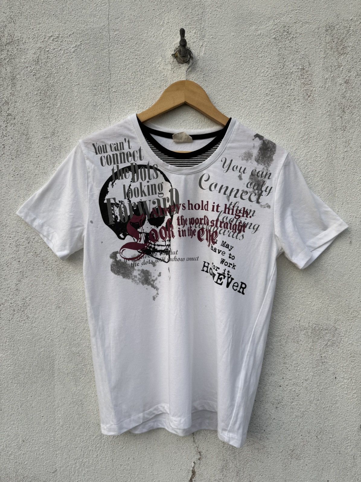 20471120 Gothic Grunge Poems 20471120 Skull Tee Size US S / EU 44-46 / 1 - 1 Thumbnail