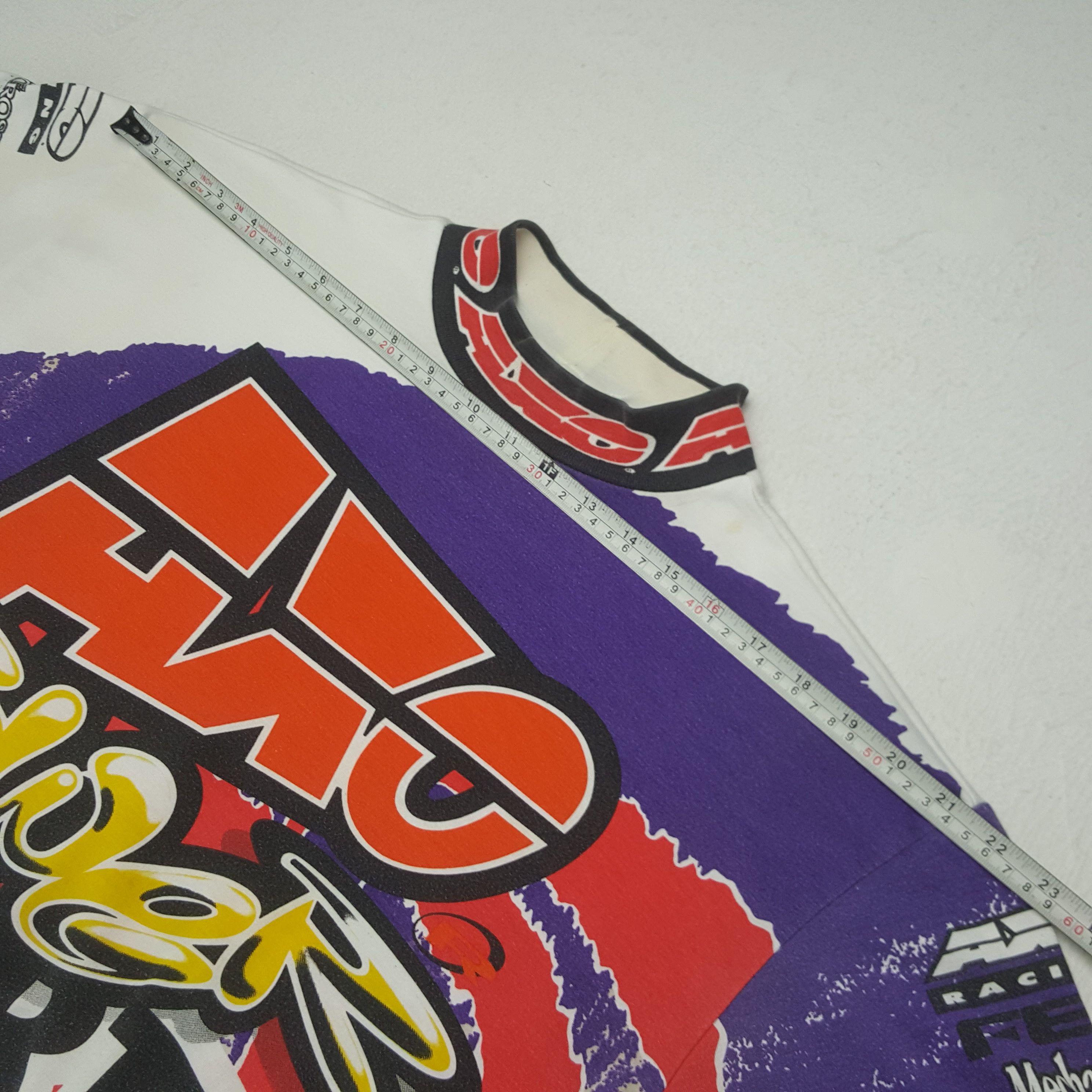 Sports Specialties × Vintage Vintage Axo Power Sports Motocross Tshirt Size US L / EU 52-54 / 3 - 6 Thumbnail