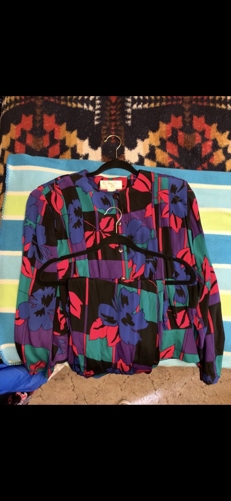 Christian Dior Monsieur 80’s Christian Dior Petites Vintage Top & Pants Size XS / US 0-2 / IT 36-38 - 4 Thumbnail