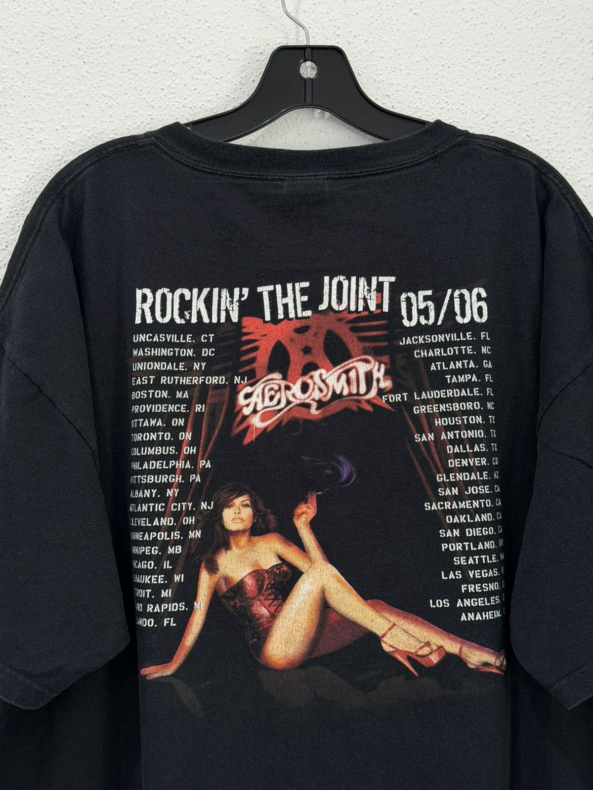 Band Tees Vintage 05/06 Aerosmith Rocking The Joint Tour TShirt XXL Size US XXL / EU 58 / 5 - 4 Thumbnail