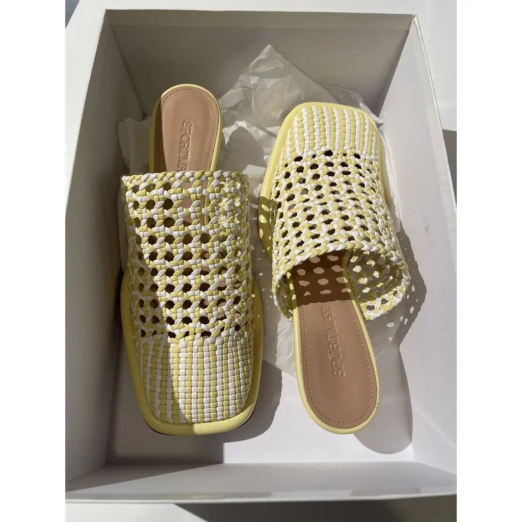 Max Mara Sandals, Max Mara Size US 7 / IT 37 - 3 Thumbnail