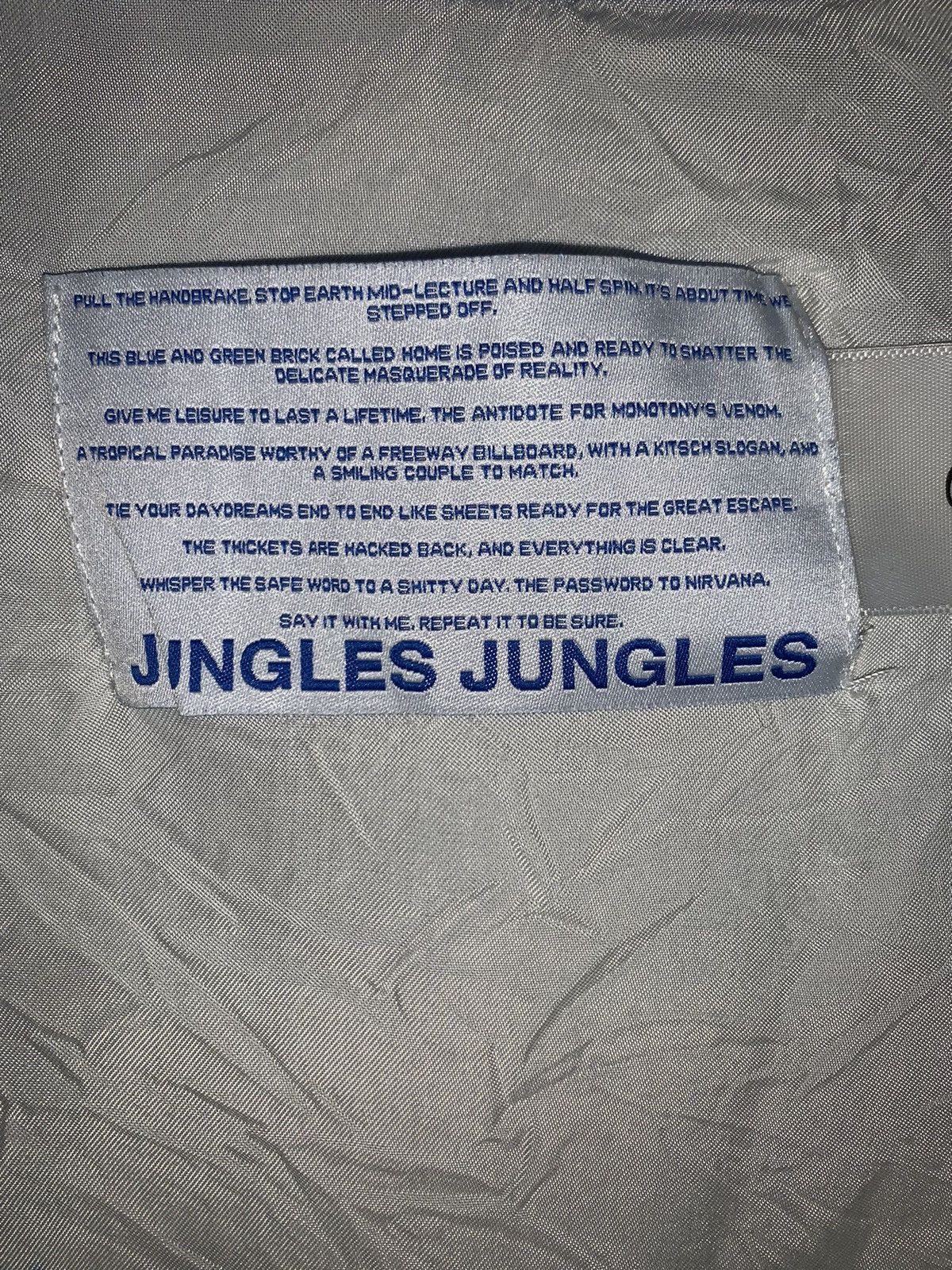 Jungles Jungles Jungles Blue and White Jacket Size US M / EU 48-50 / 2 - 5 Thumbnail