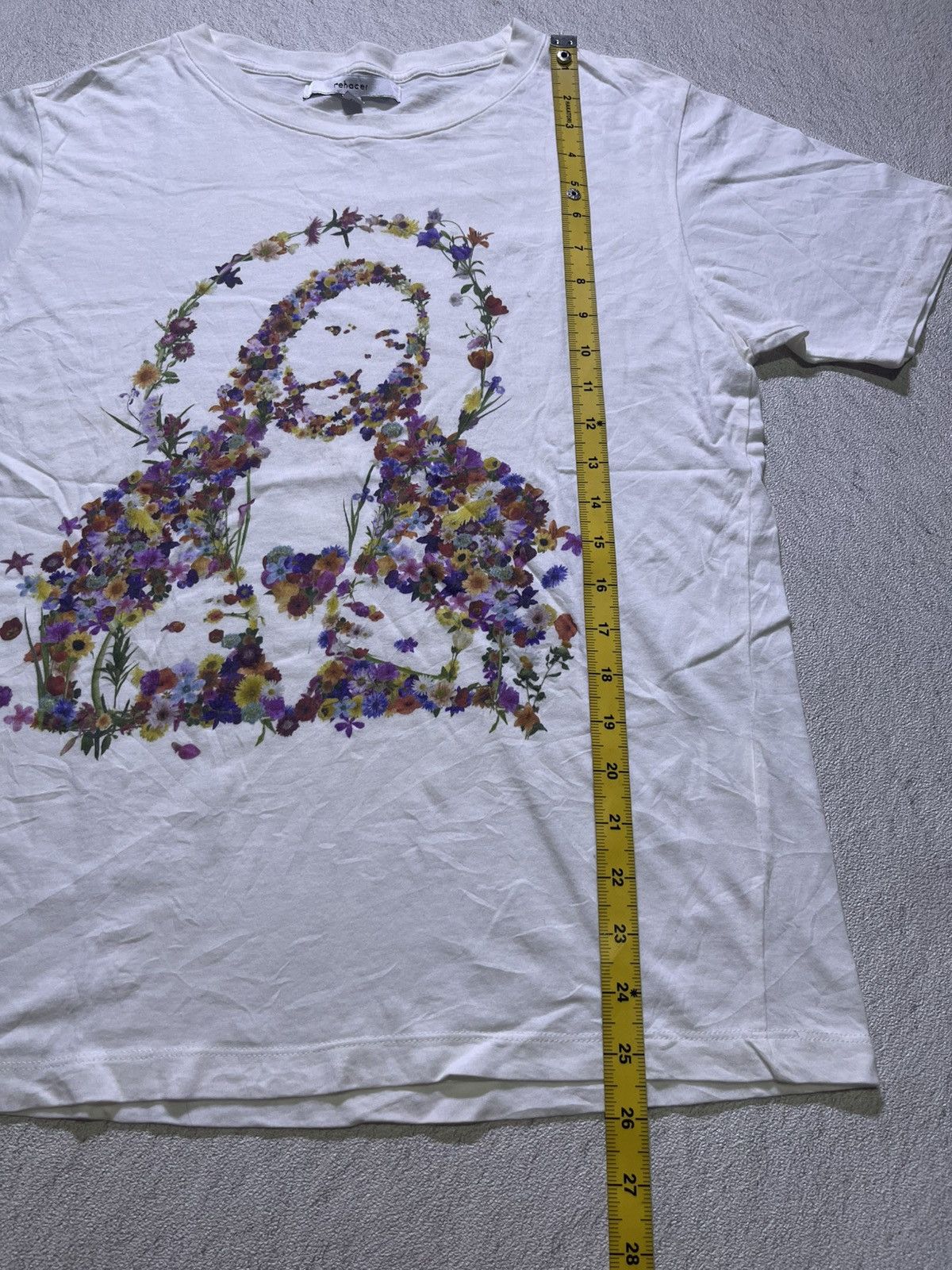 Japanese Brand VINTAGE Y2K REHACER short sleeve tshirt Size US M / EU 48-50 / 2 - 7 Thumbnail