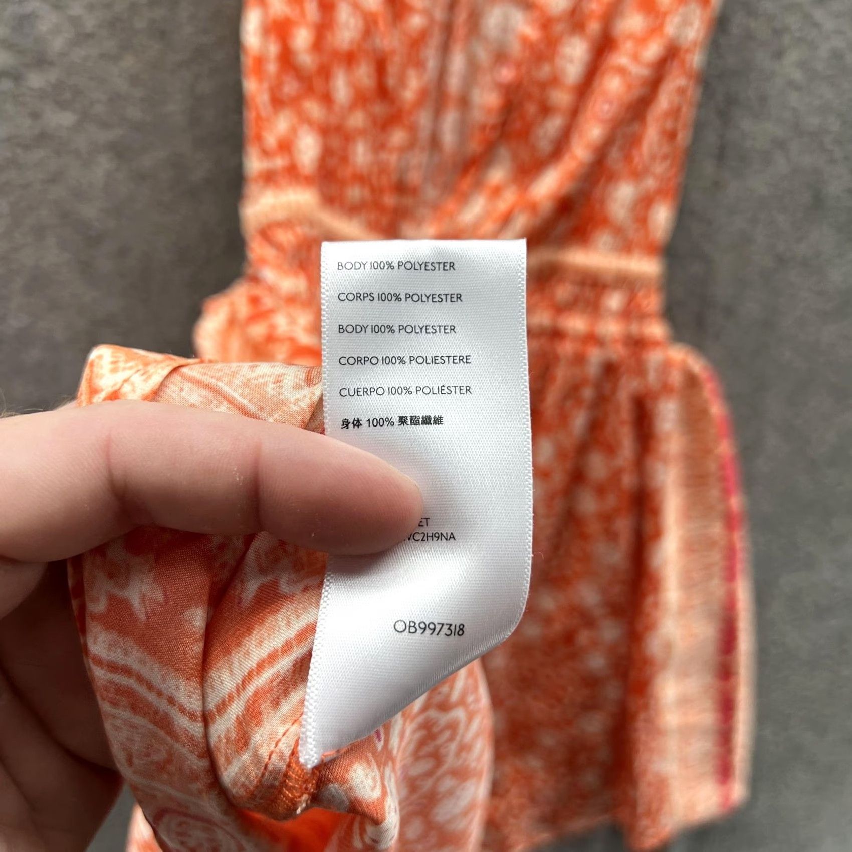 Free People Free People Dress Womens Small Orange Floral Halter Mini Sundress Boho Belted Size S / US 4 / IT 40 - 6 Thumbnail