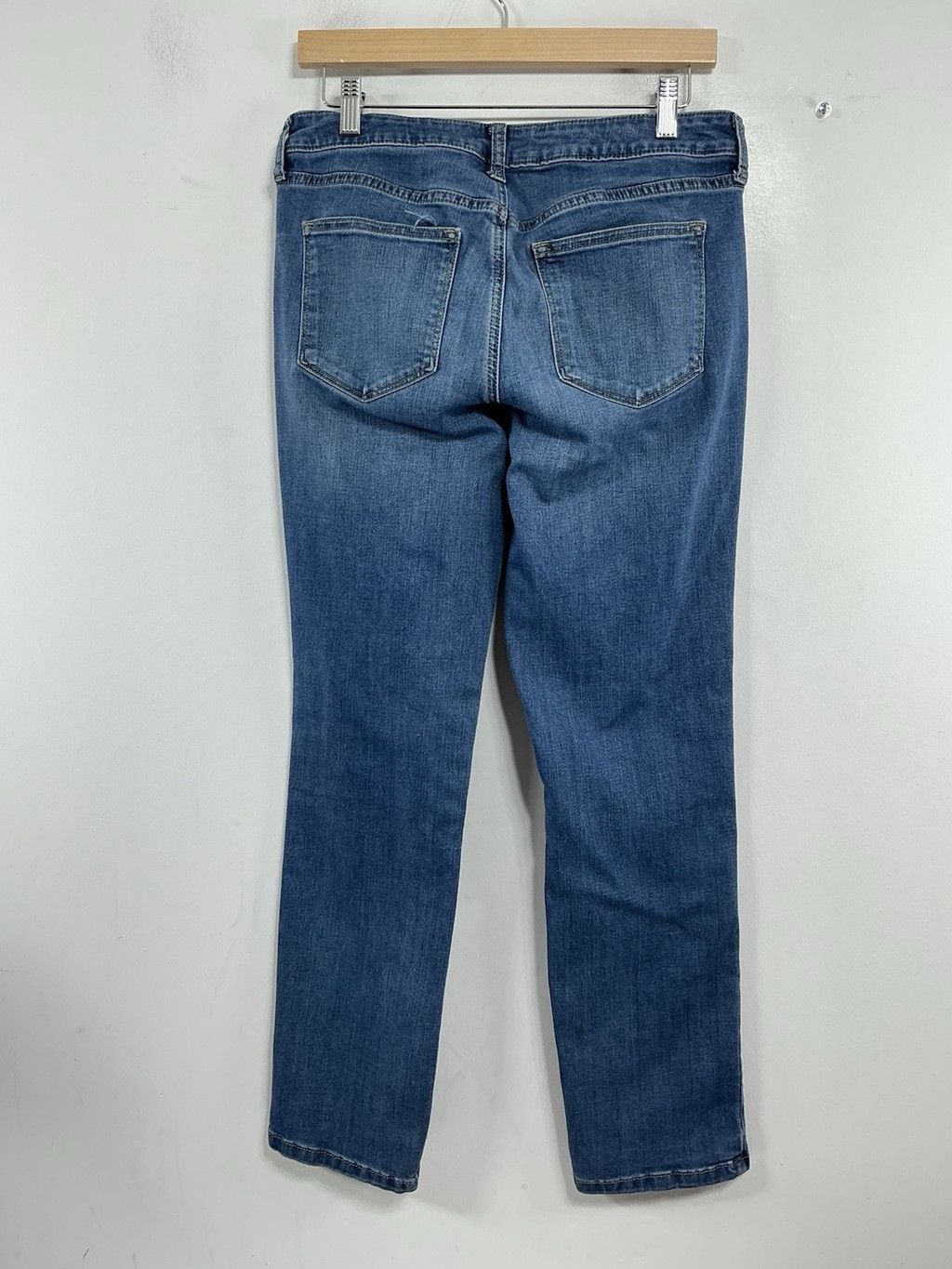 Sonoma Woman's Sonoma Straight Blue Jeans Size 8 R Size 30" / US 8 / IT 44 - 2 Thumbnail