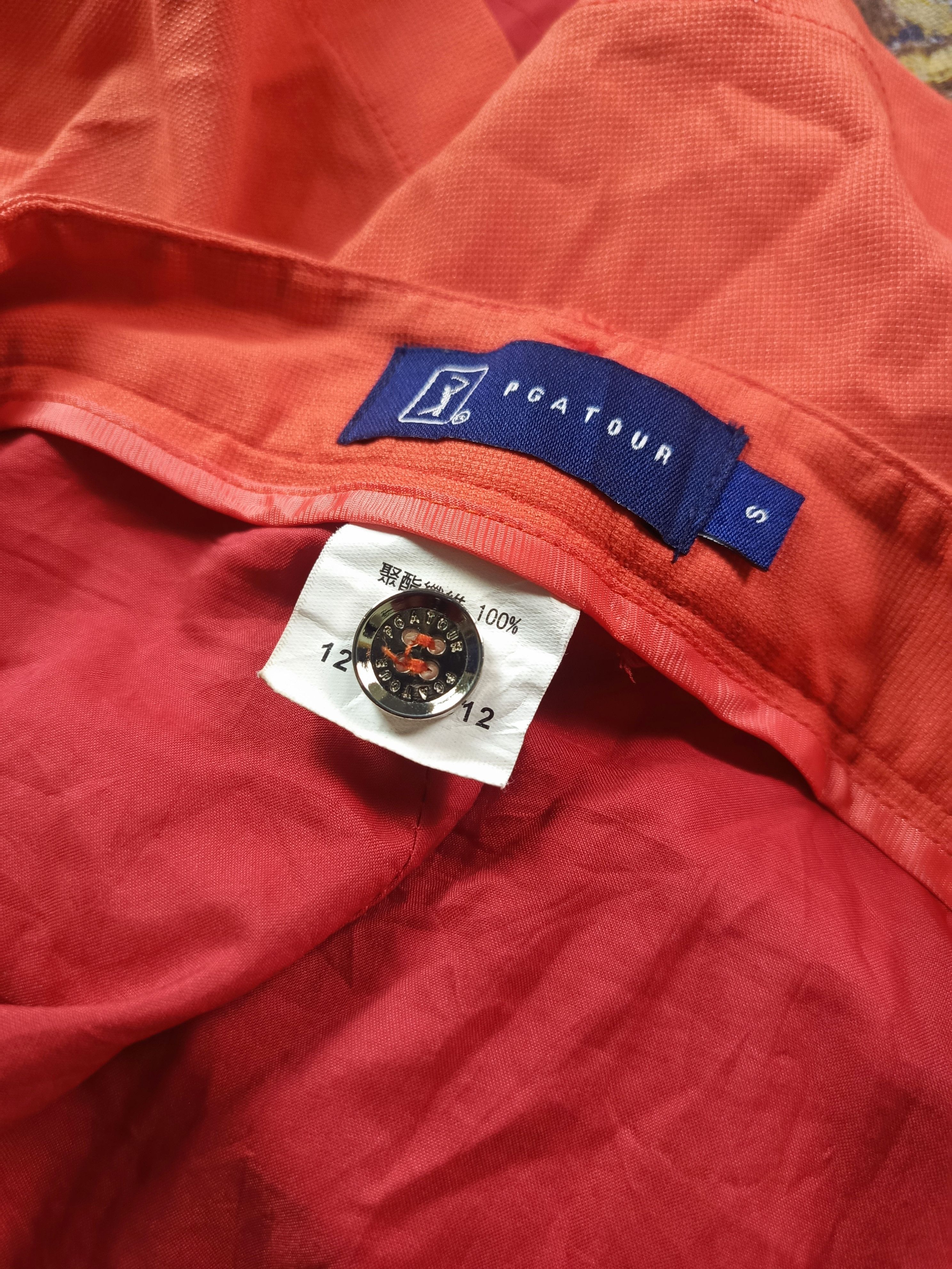 PGA Tour PGA Tour Bright Orange Golf Skort – Sporty Course Size 26" / US 2 / IT 38 - 6 Thumbnail