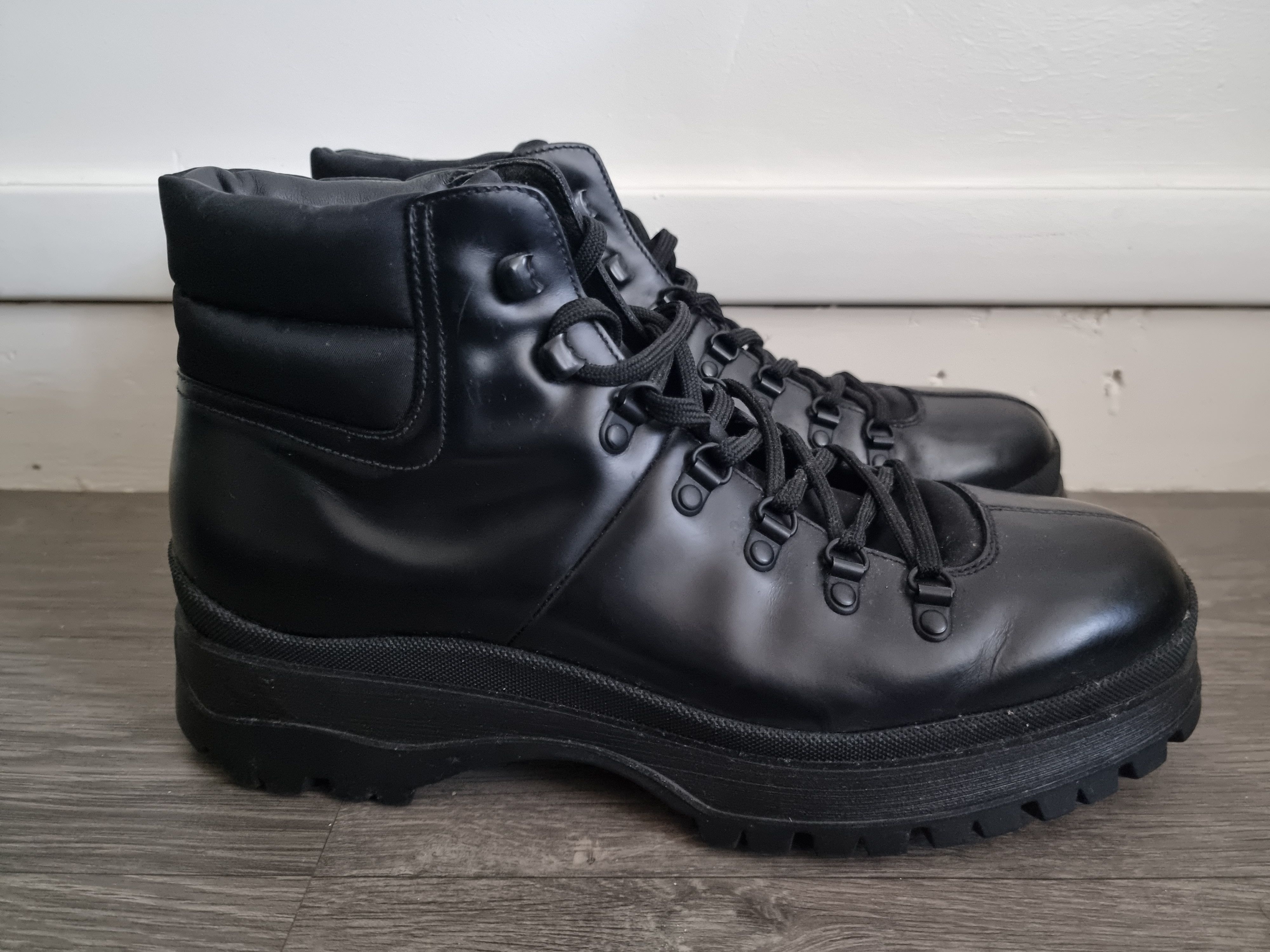 Prada Prada hiking boots Grailed