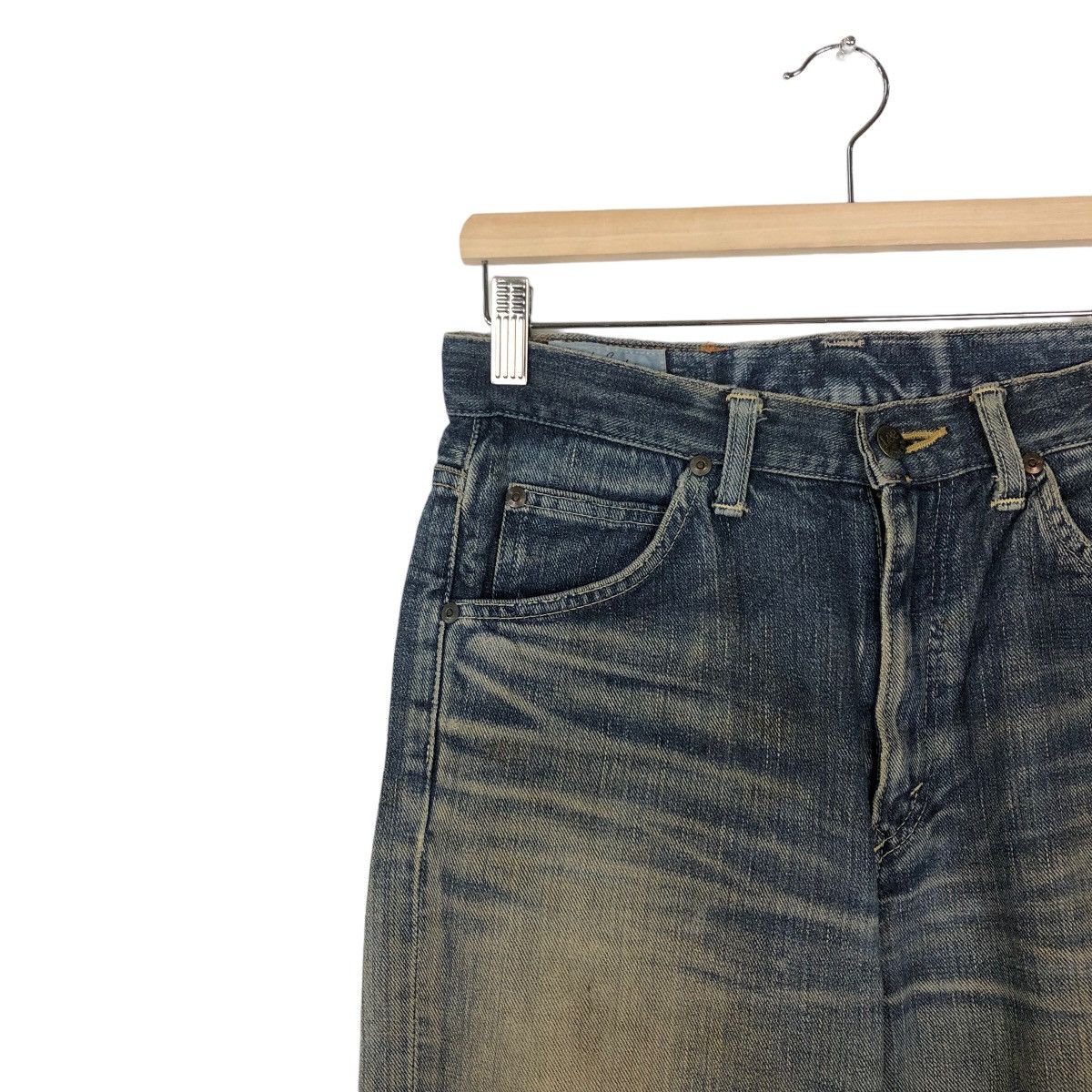 Japanese Brand VINTAGE LADY LEE RIDER SANFORIZED DENIM JEANS Size 28" / US 6 / IT 42 - 5 Thumbnail